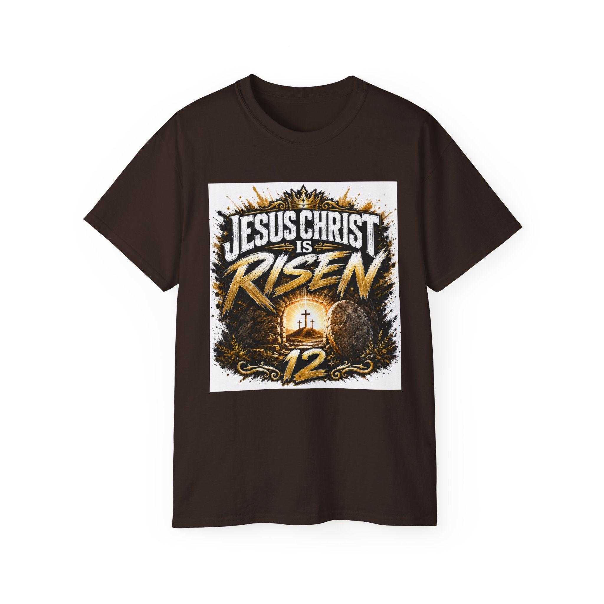 Jesus Christ Is Risen T-Shirt — Easter Christian Faith Tee
