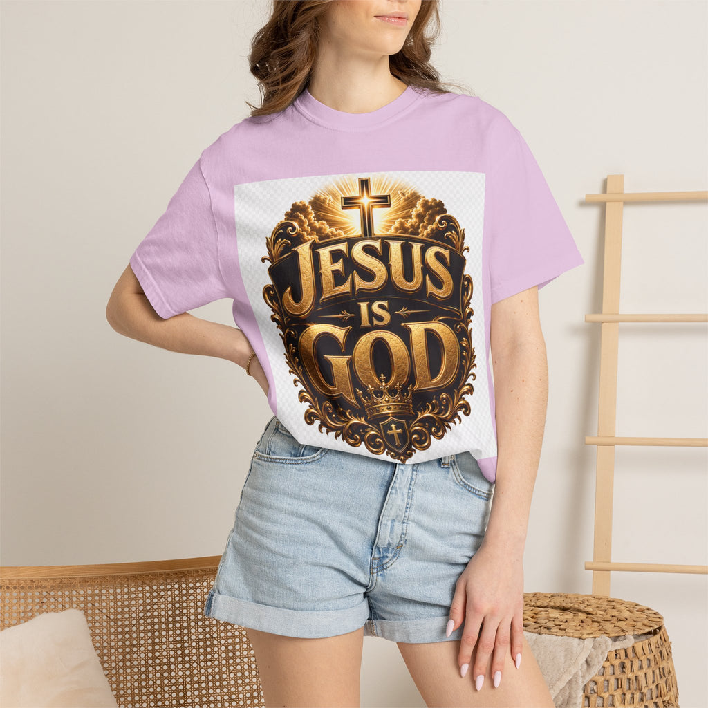 Jesus Is God T-Shirt — Bold Christian Faith Graphic Tee
