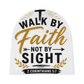 Baby Beanie - "Walk by Faith Not by Sight" (2 Corinthians 5:7) Baby Hat