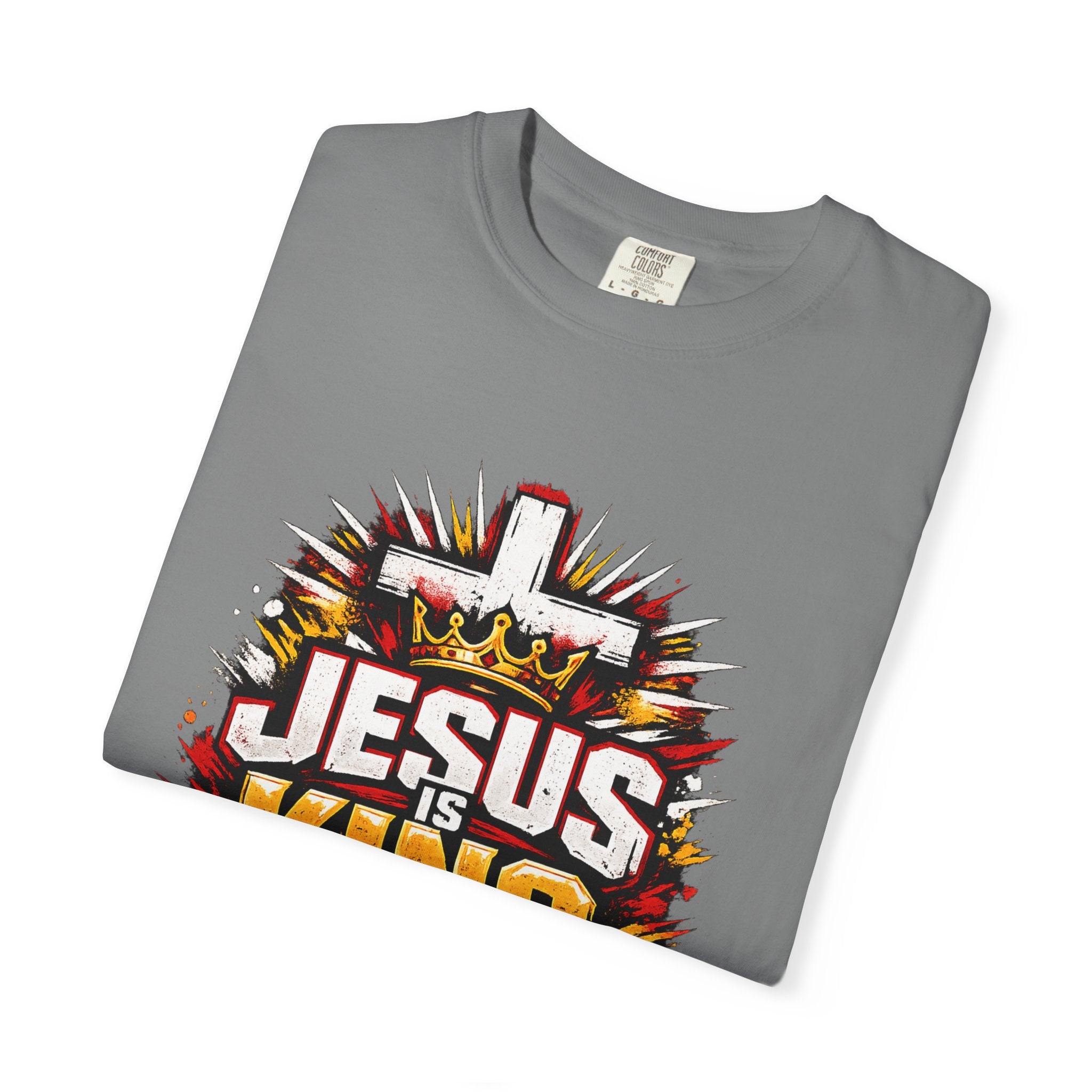 Jesus Is King T-Shirt — The Gospel Changes Everything Christian Tee