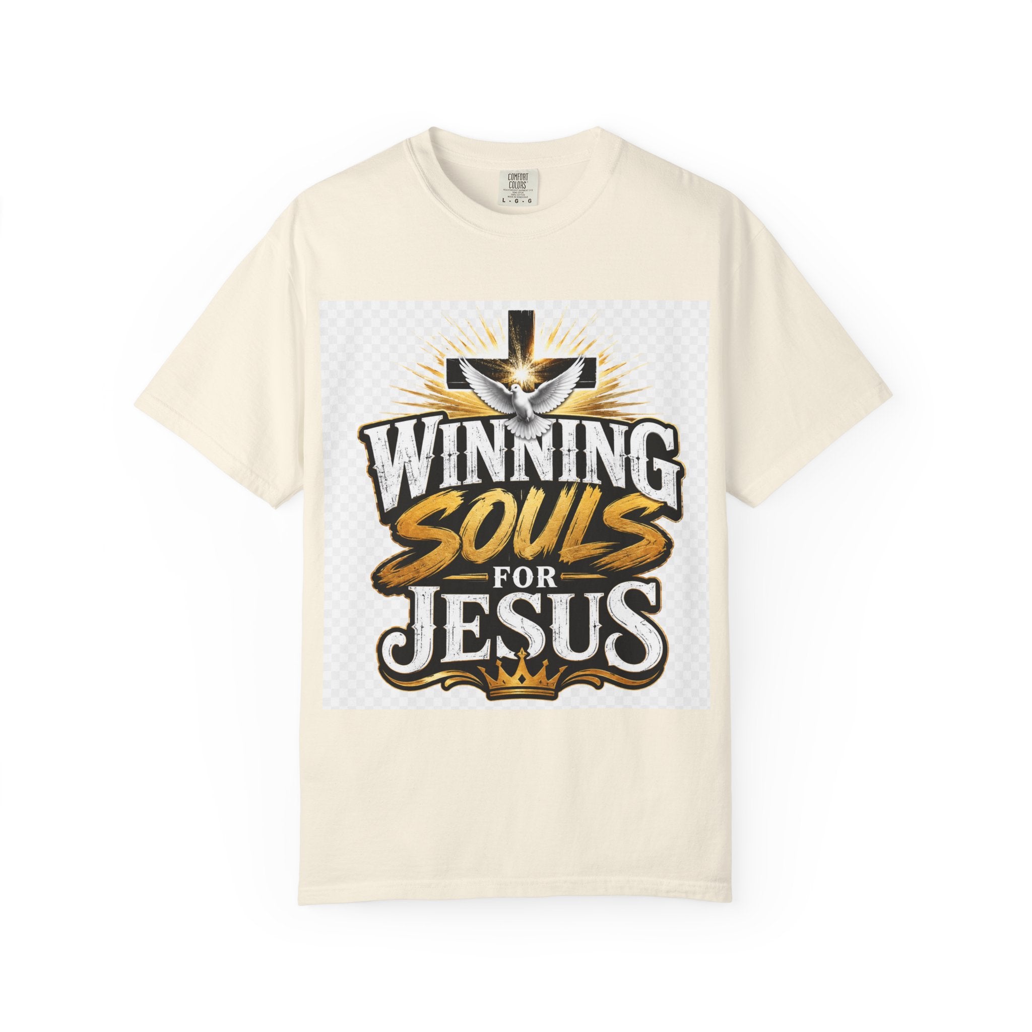 Winning Souls for Jesus T-Shirt — Christian Faith Ministry Graphic Tee