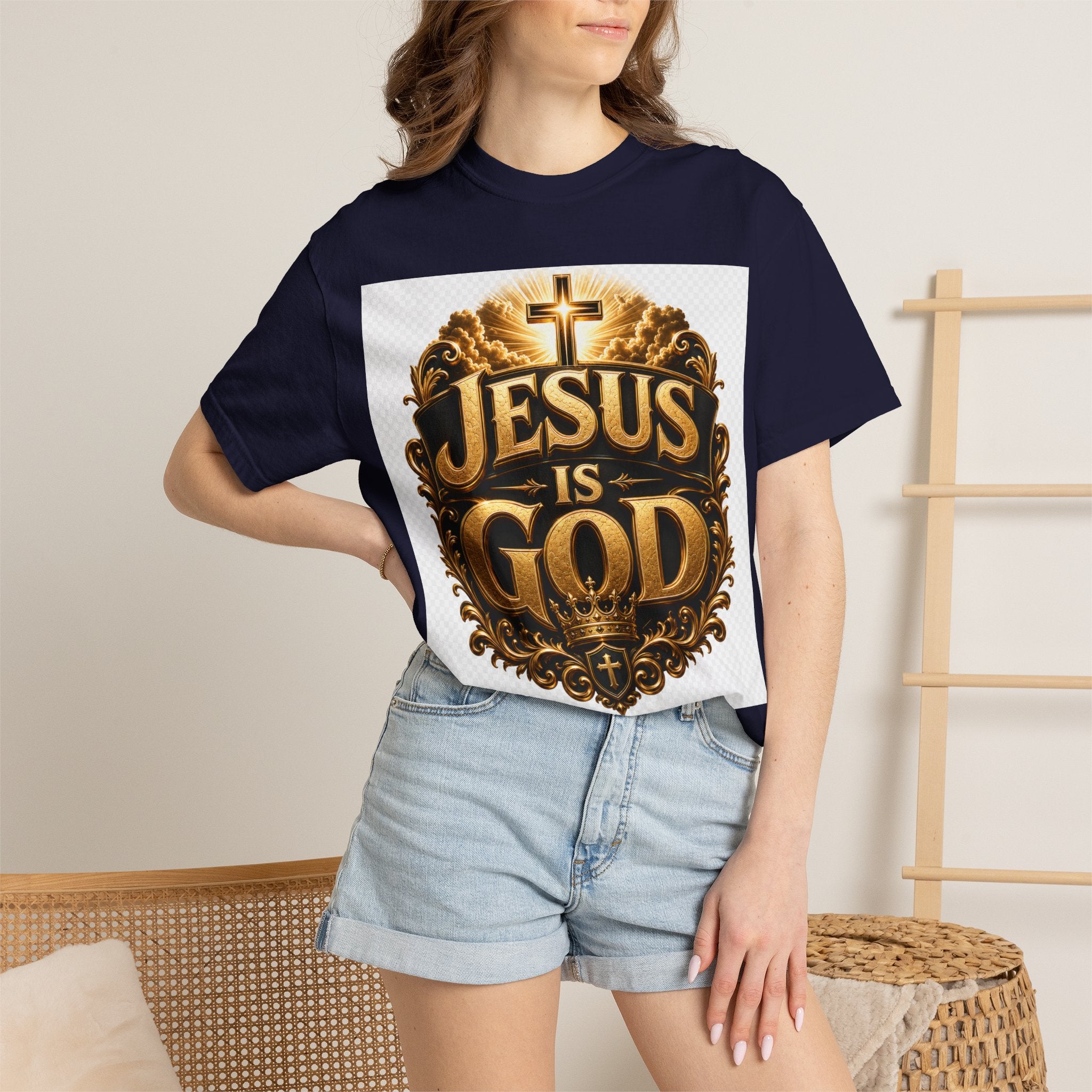 Jesus Is God T-Shirt — Bold Christian Faith Graphic Tee