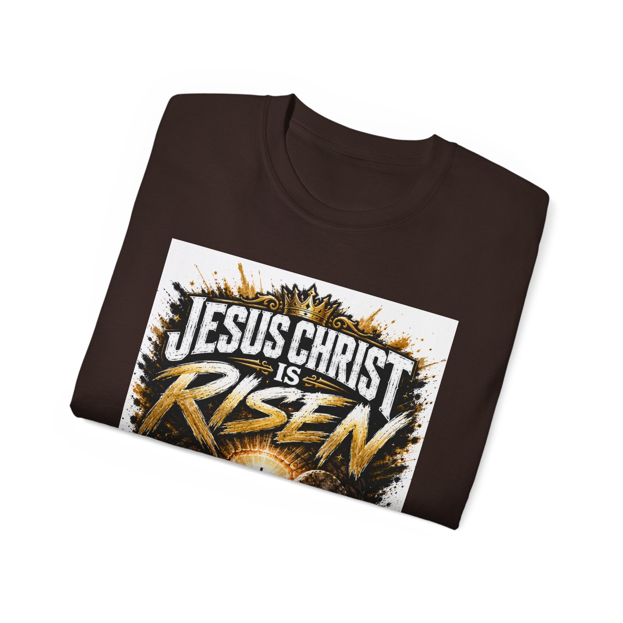 Jesus Christ Is Risen T-Shirt — Easter Christian Faith Tee