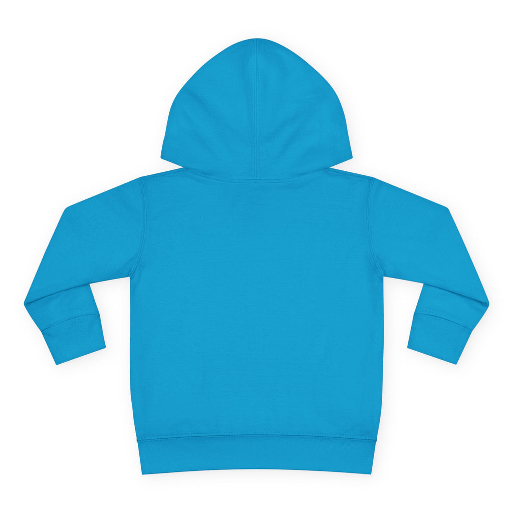Be Strong and Courageous Toddler Hoodie — Joshua 1:9 Mountain Faith Pullover