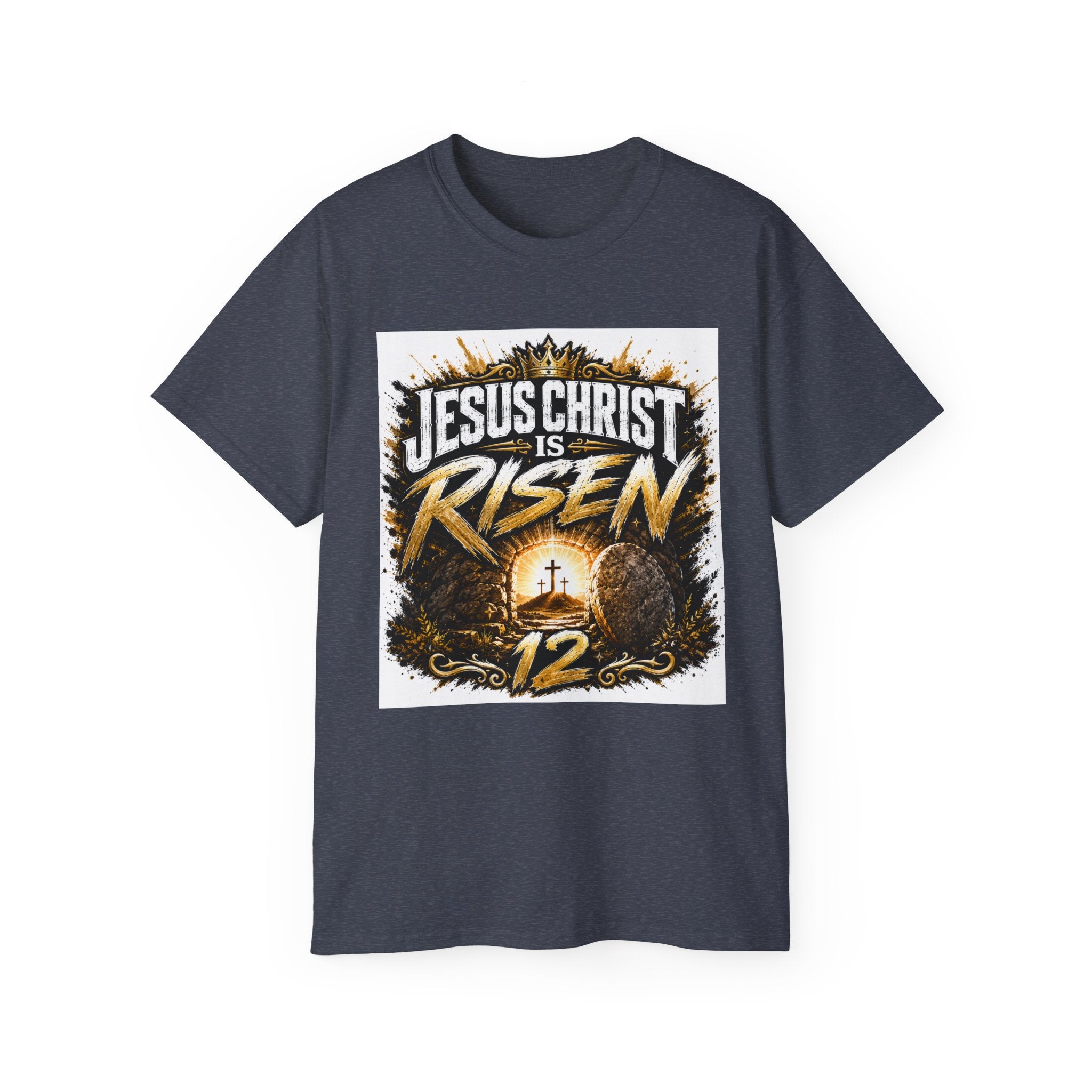 Jesus Christ Is Risen T-Shirt — Easter Christian Faith Tee