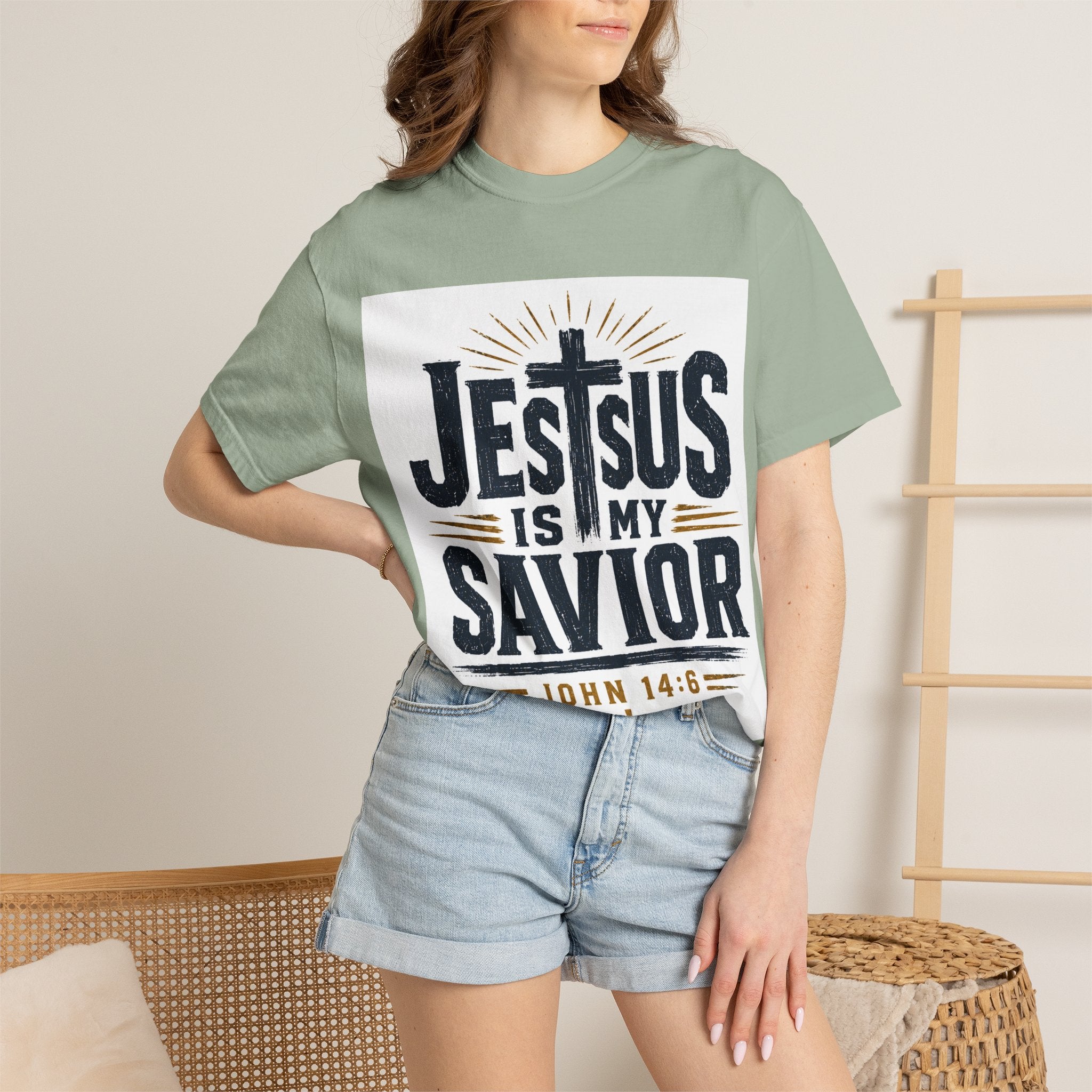 Jesus Is My Savior T-Shirt — John 14:6 Christian Faith Tee