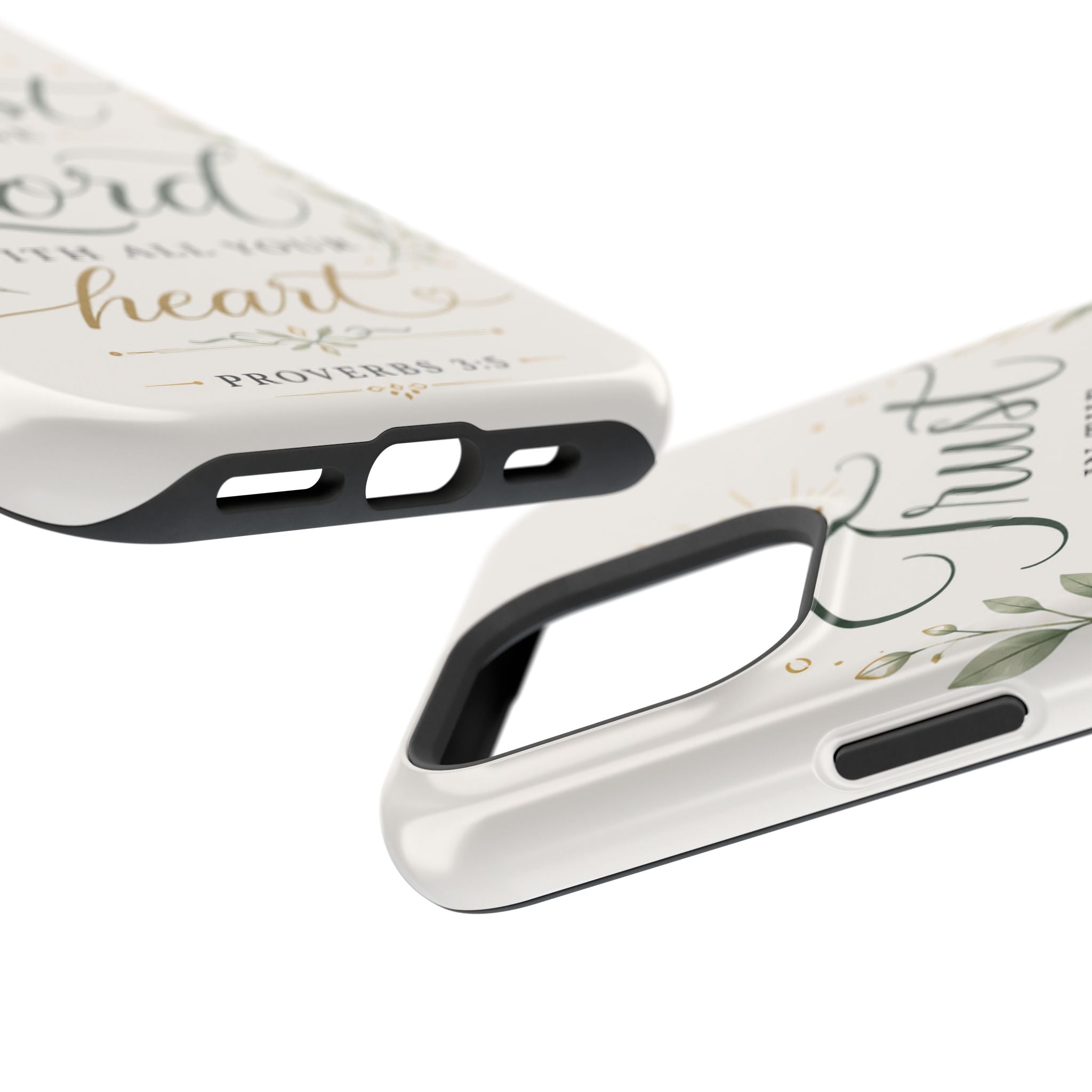 Phone Case — "Trust in the Lord with All Your Heart" Christian Magnetic Impact-Resistant Case