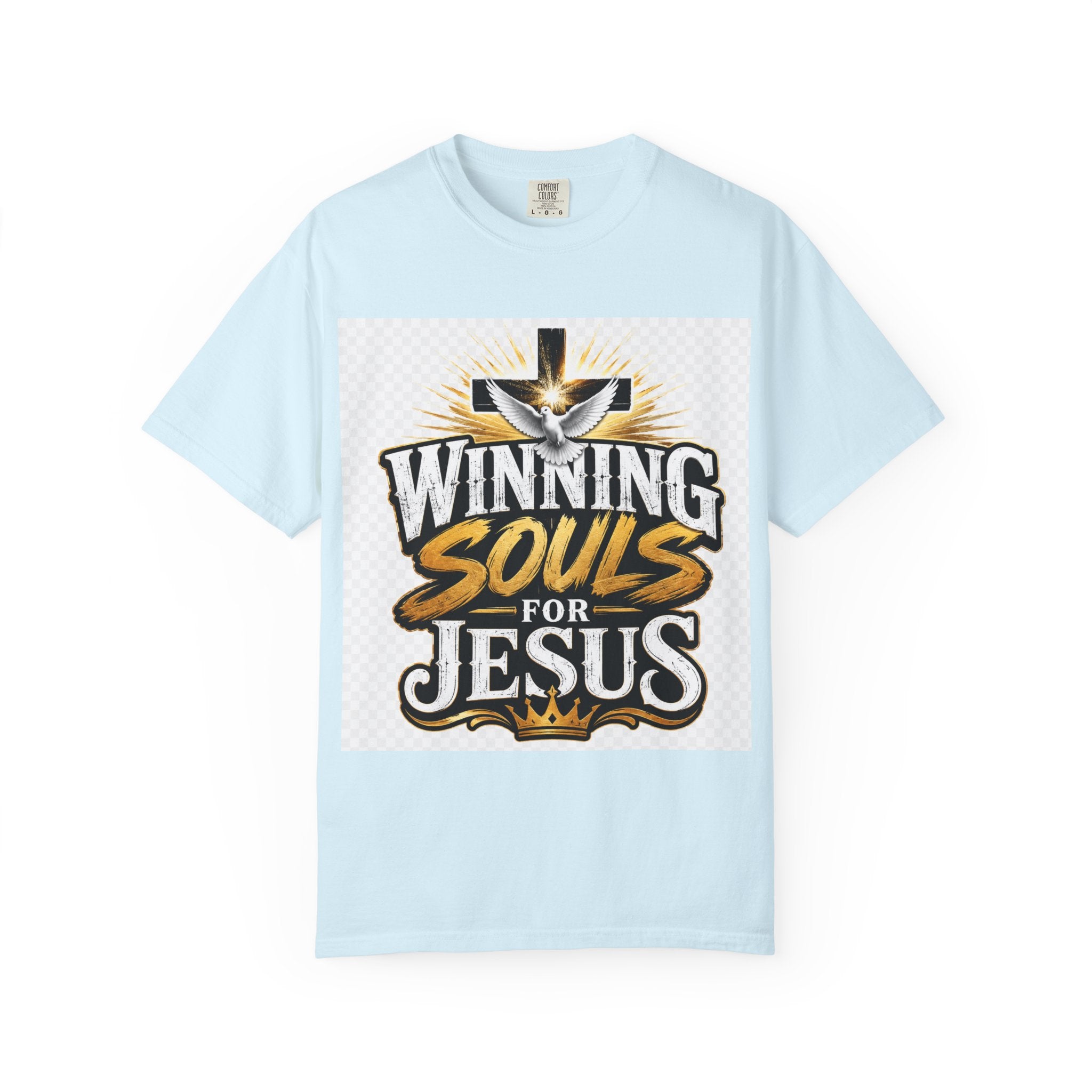 Winning Souls for Jesus T-Shirt — Christian Faith Ministry Graphic Tee