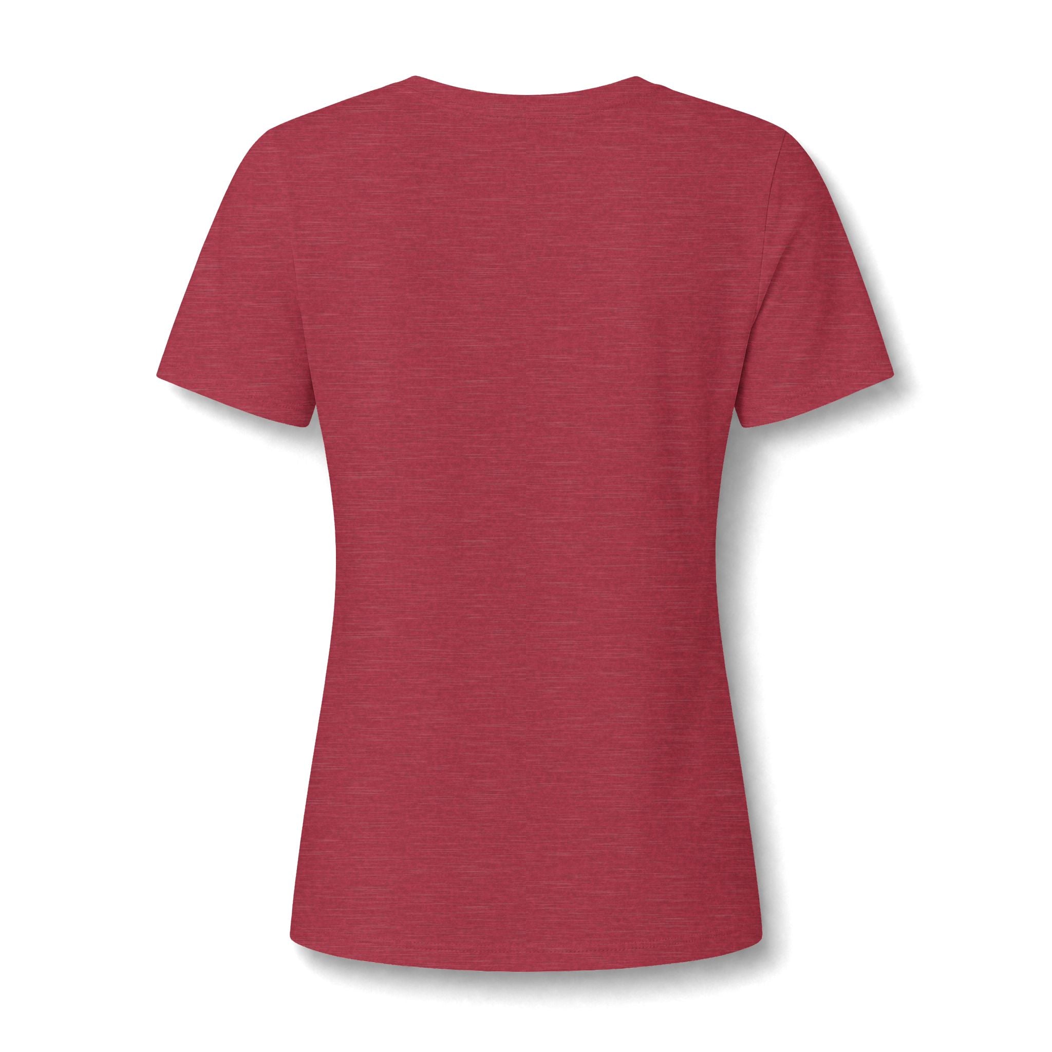 Christian V-Neck Tee — "I Am Winning Souls for Jesus" Floral Design