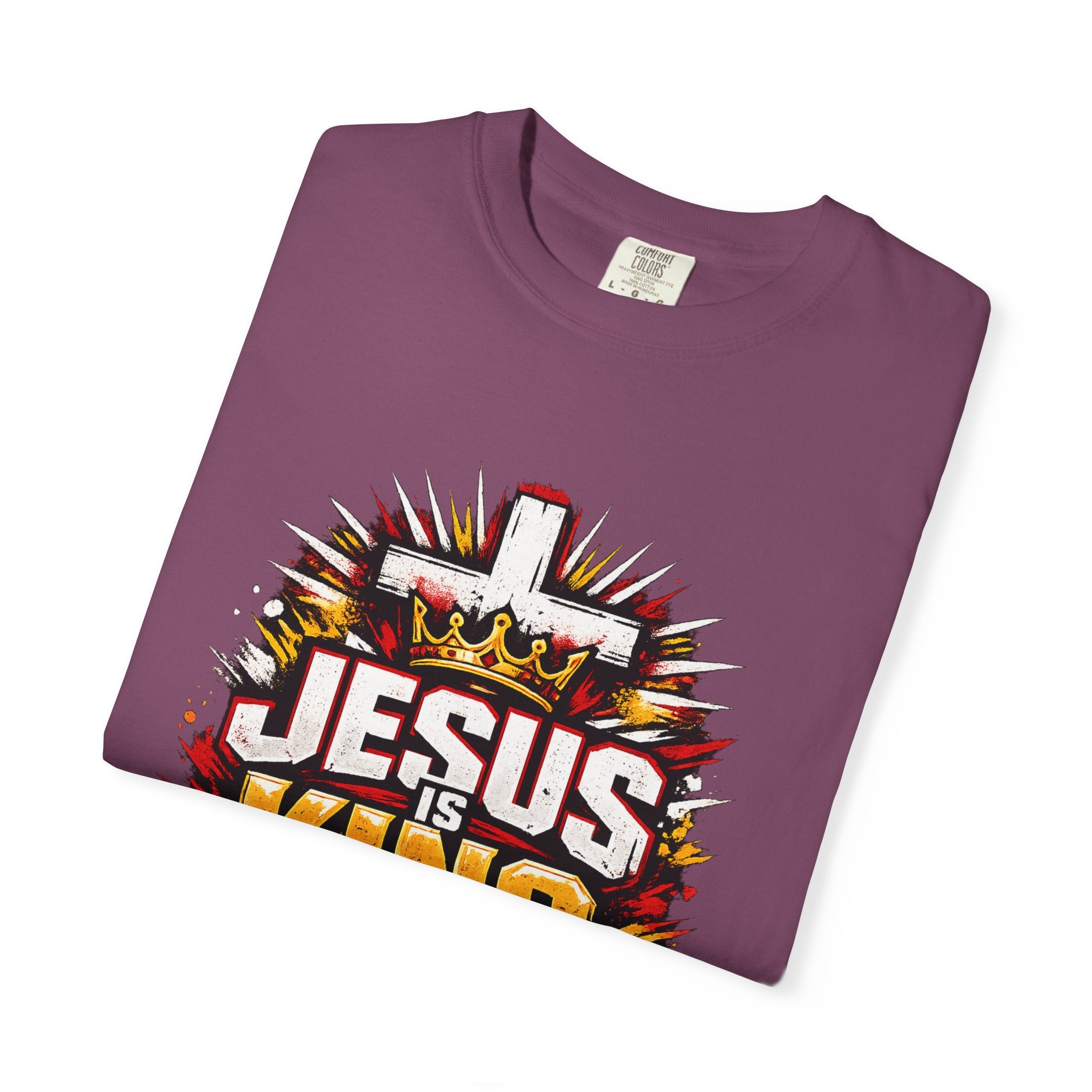 Jesus Is King T-Shirt — The Gospel Changes Everything Christian Tee