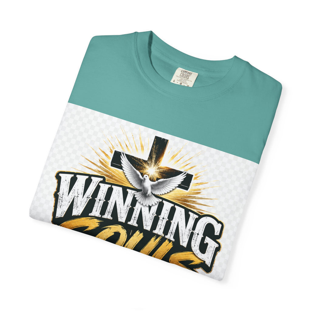 Winning Souls for Jesus T-Shirt — Christian Faith Ministry Graphic Tee