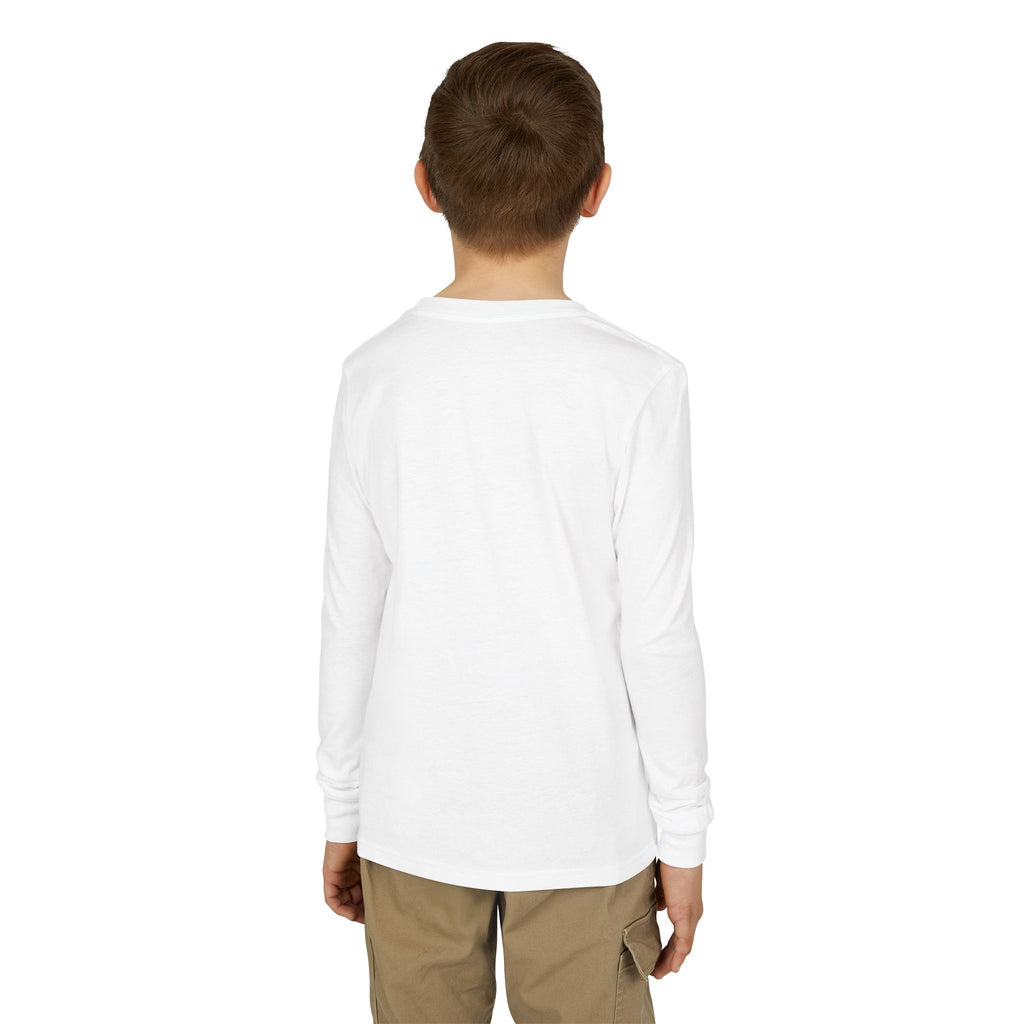 God's Plan Youth Long Sleeve Tee — "God's Plan Is Greater Than My Plans" Christian Kids Shirt