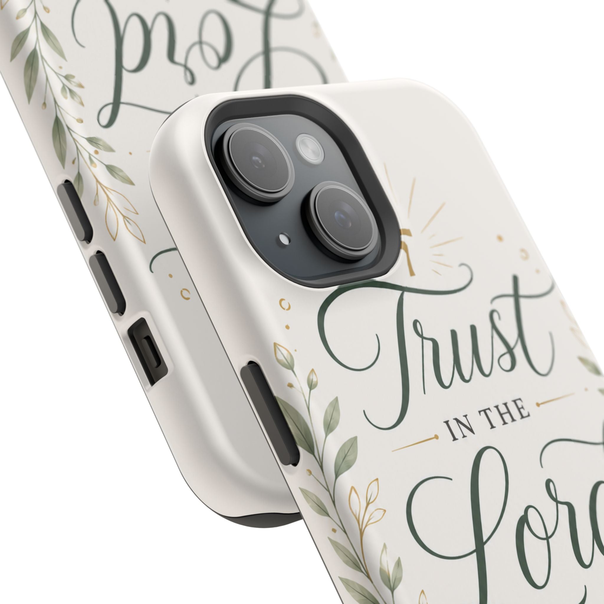Phone Case — "Trust in the Lord with All Your Heart" Christian Magnetic Impact-Resistant Case