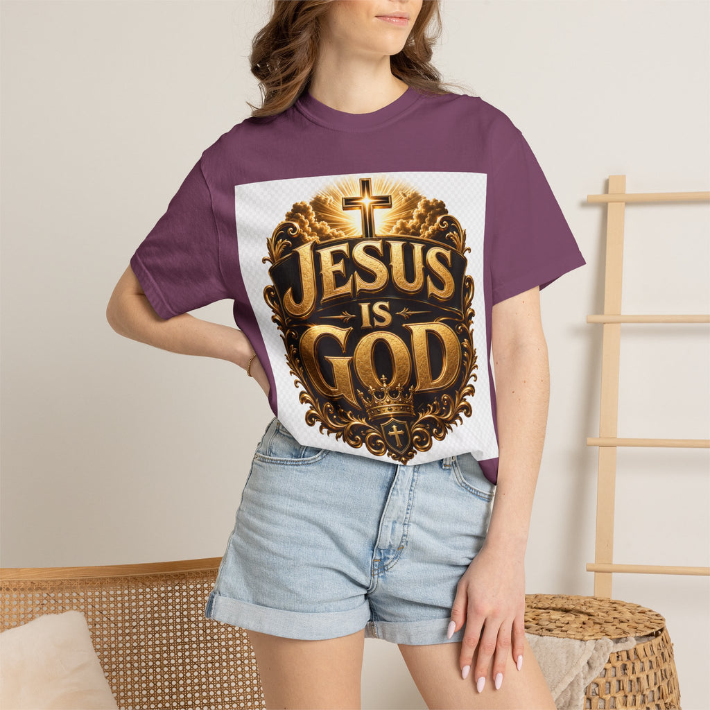 Jesus Is God T-Shirt — Bold Christian Faith Graphic Tee