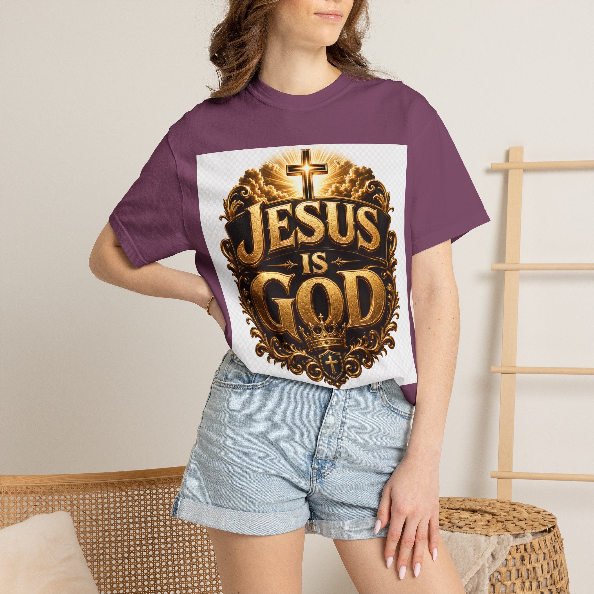 Jesus Is God T-Shirt — Bold Christian Faith Graphic Tee