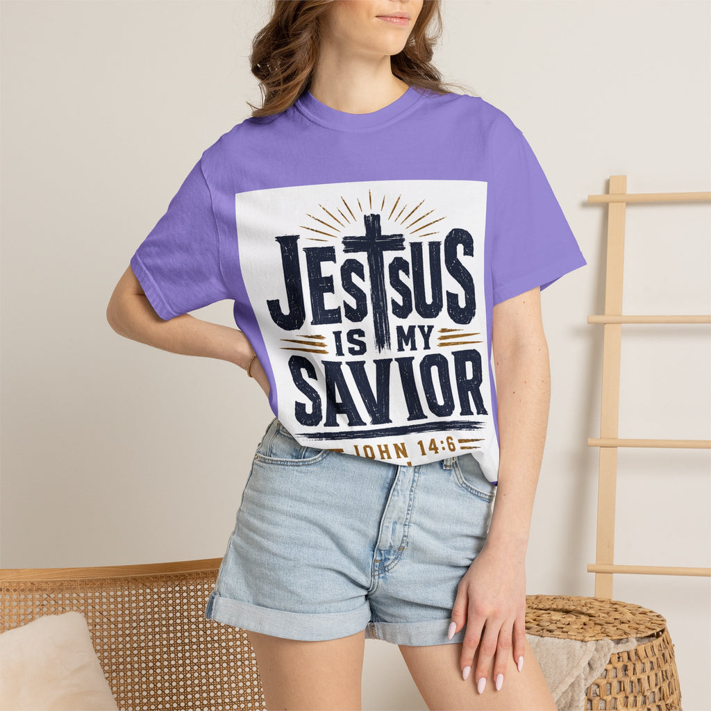 Jesus Is My Savior T-Shirt — John 14:6 Christian Faith Tee