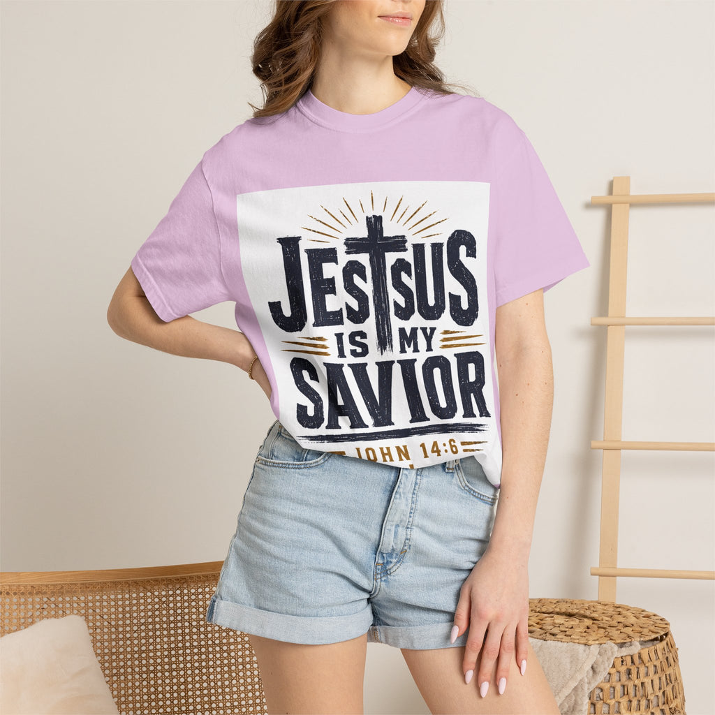 Jesus Is My Savior T-Shirt — John 14:6 Christian Faith Tee