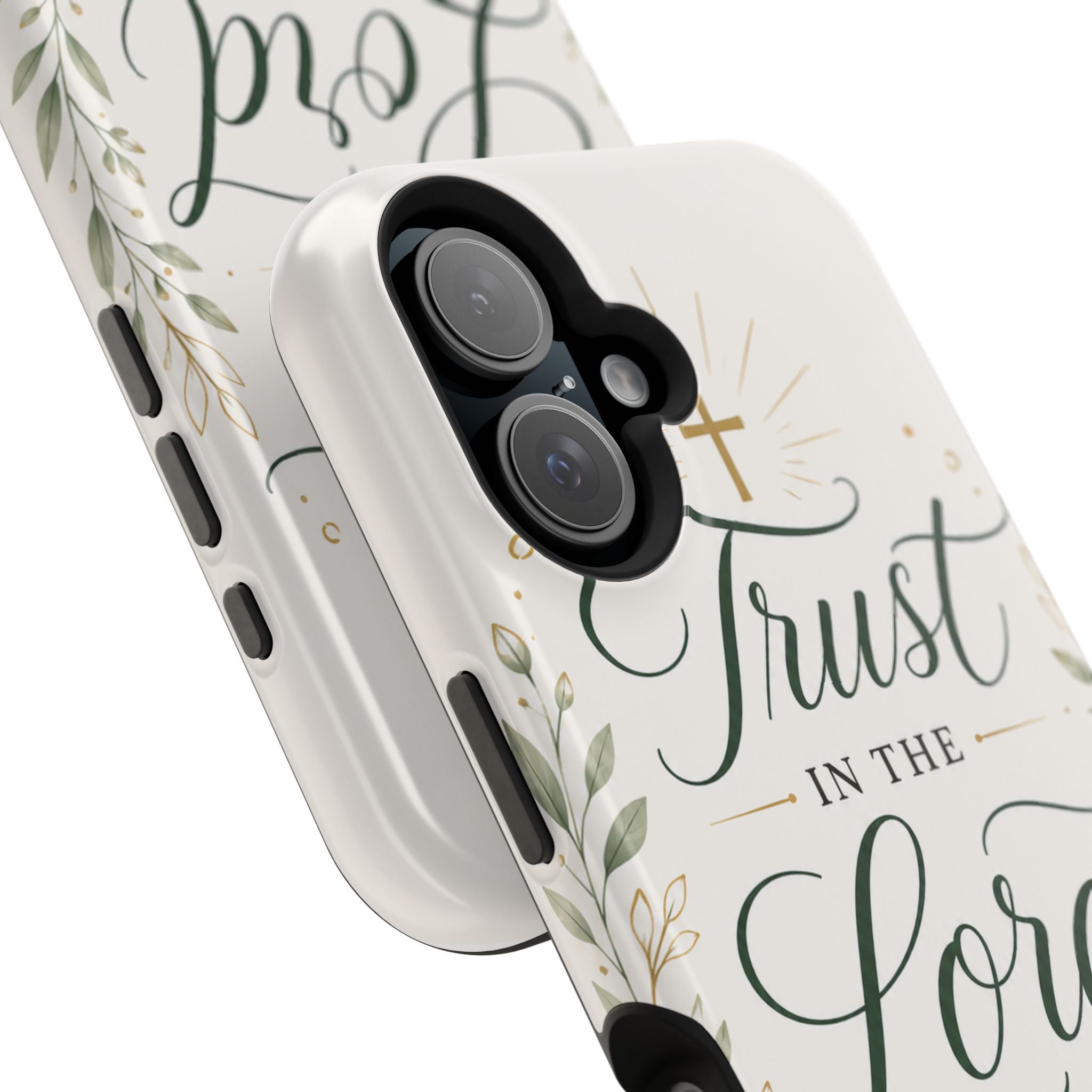 Phone Case — "Trust in the Lord with All Your Heart" Christian Magnetic Impact-Resistant Case