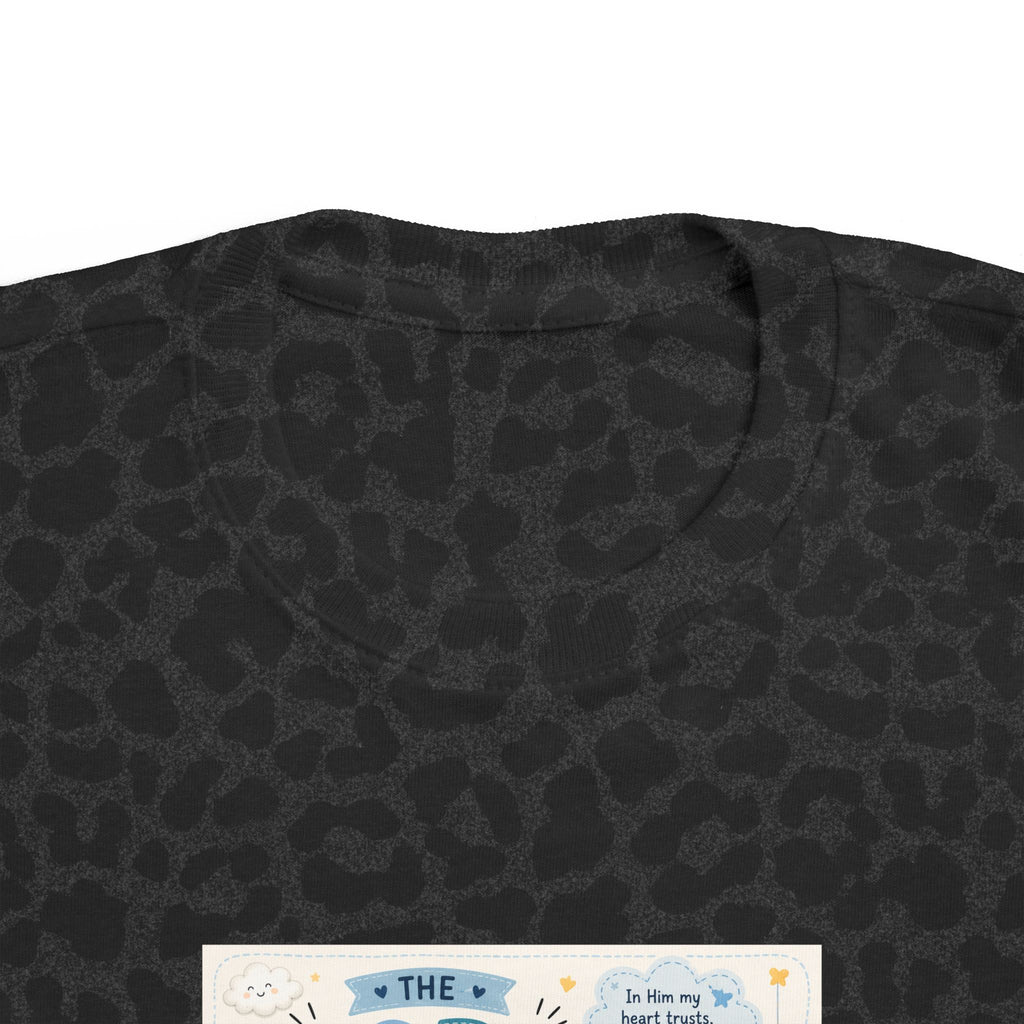 Toddler Tee — "The Lord Is My Strength and Shield" Christian Faith Kids Shirt