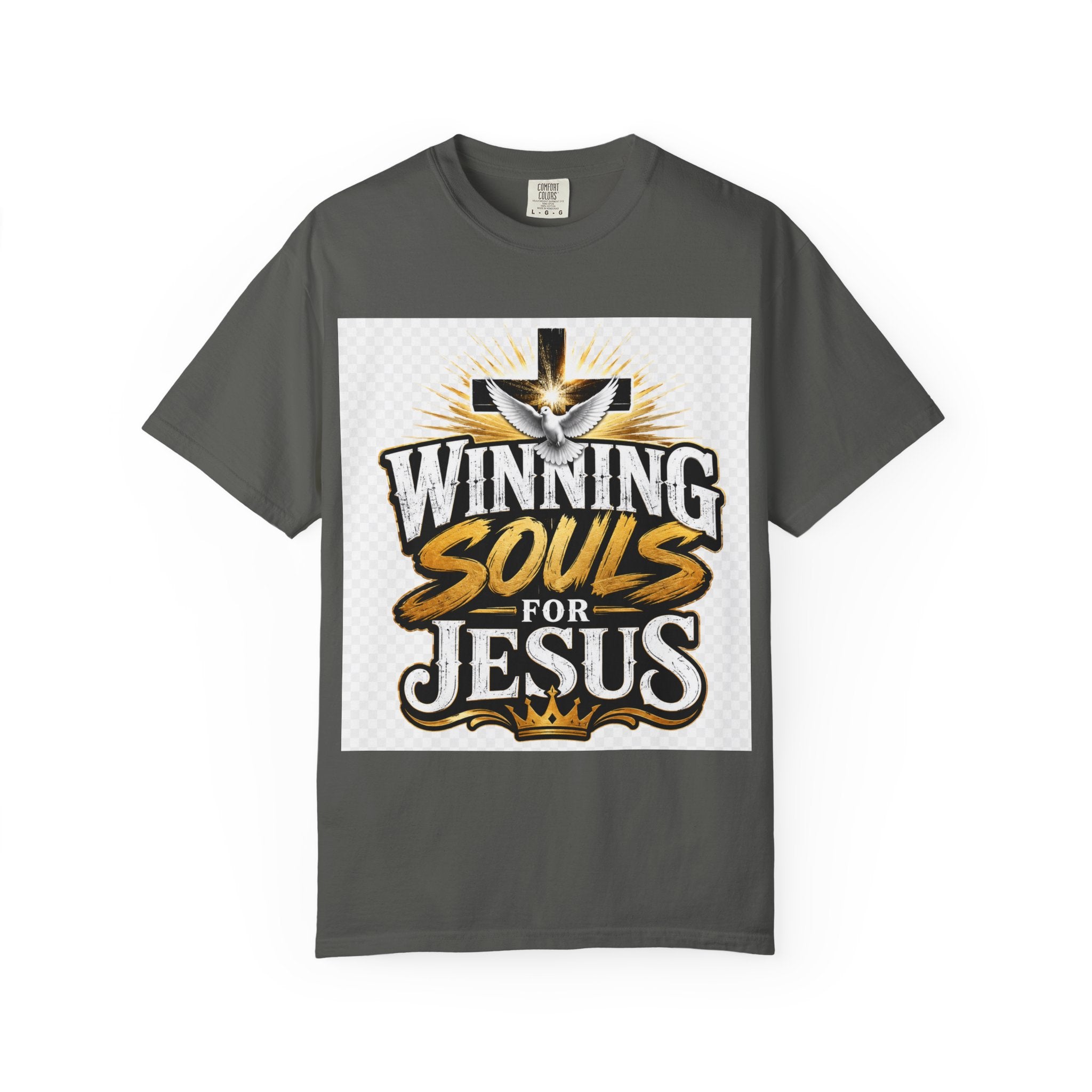 Winning Souls for Jesus T-Shirt — Christian Faith Ministry Graphic Tee