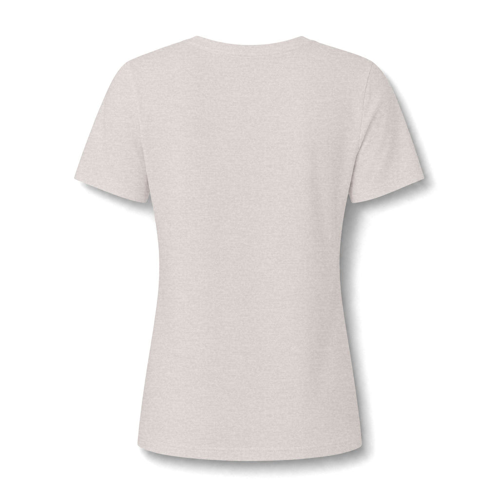 Christian V-Neck Tee — "I Am Winning Souls for Jesus" Floral Design