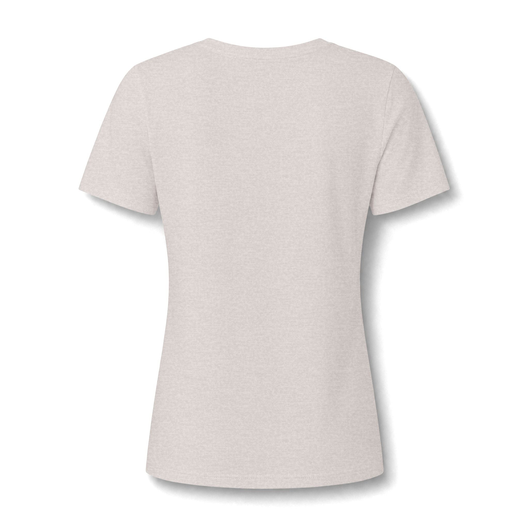 Christian V-Neck Tee — "I Am Winning Souls for Jesus" Floral Design