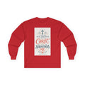 Christian Faith Long Sleeve Tee — "I Can Do All Things Through Christ" Inspirational Shirt