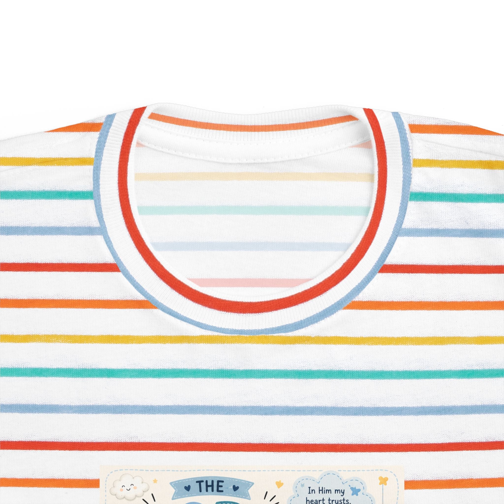 Toddler Tee — "The Lord Is My Strength and Shield" Christian Faith Kids Shirt