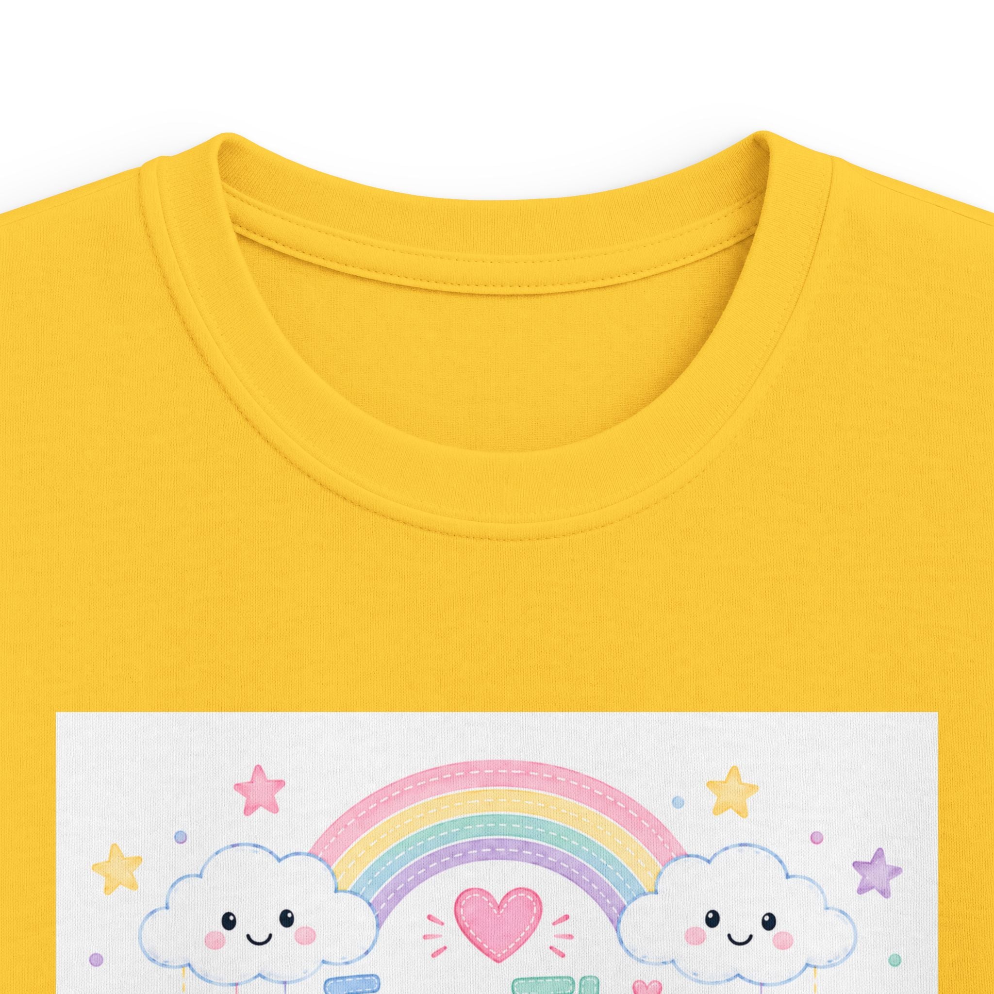 Kids Tee — "For This Child I Have Prayed" Pastel Rainbow Christian Shirt (1 Samuel 1:27)