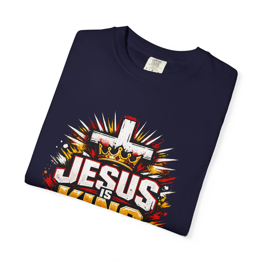 Jesus Is King T-Shirt — The Gospel Changes Everything Christian Tee