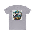 Winning Souls for Jesus T-Shirt — Christian Faith Tee with Cross Graphic