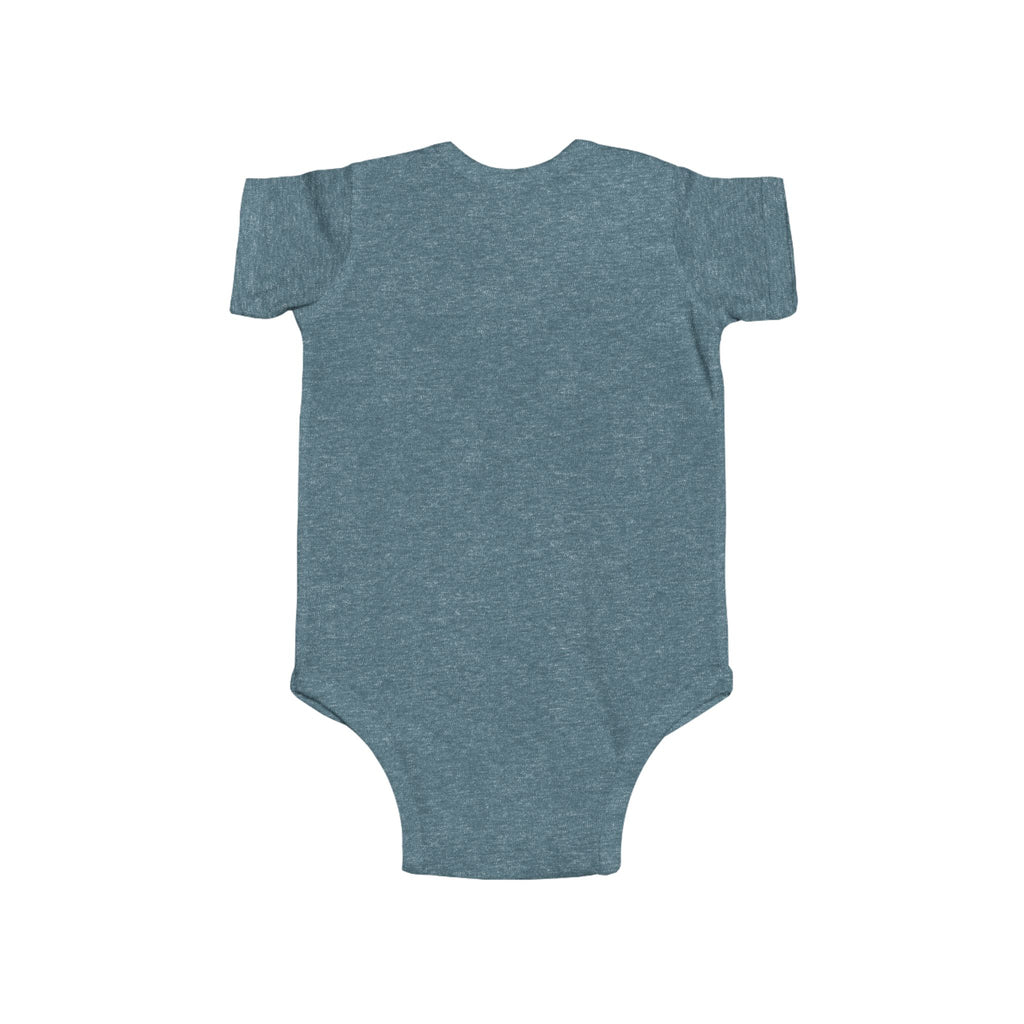 Infant Bodysuit - "Faith Over Fear" Christian Baby Onesie (Psalm 56:3)