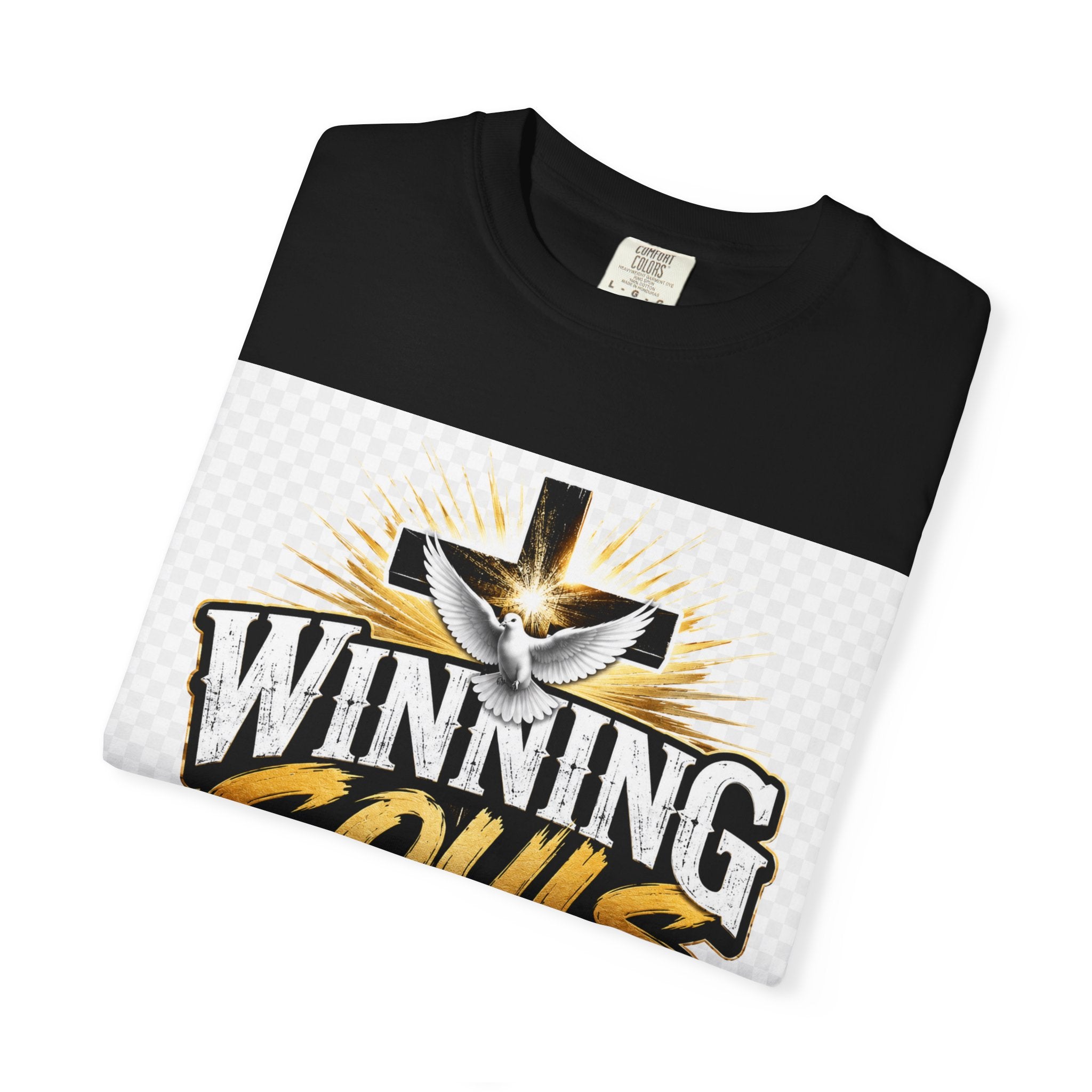 Winning Souls for Jesus T-Shirt — Christian Faith Ministry Graphic Tee