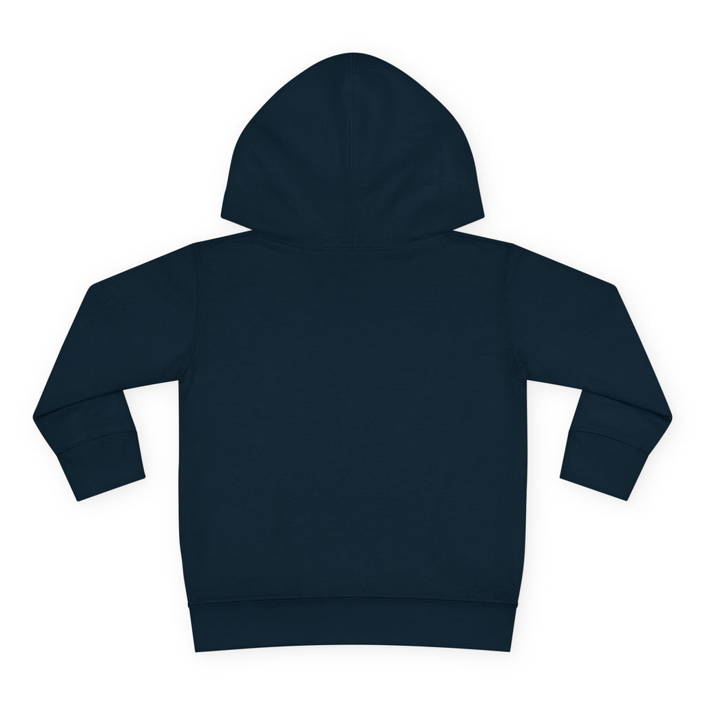 Be Strong and Courageous Toddler Hoodie — Joshua 1:9 Mountain Faith Pullover