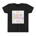 Youth Tee — “Little Blessing” Pastel Rainbow Kids T-Shirt