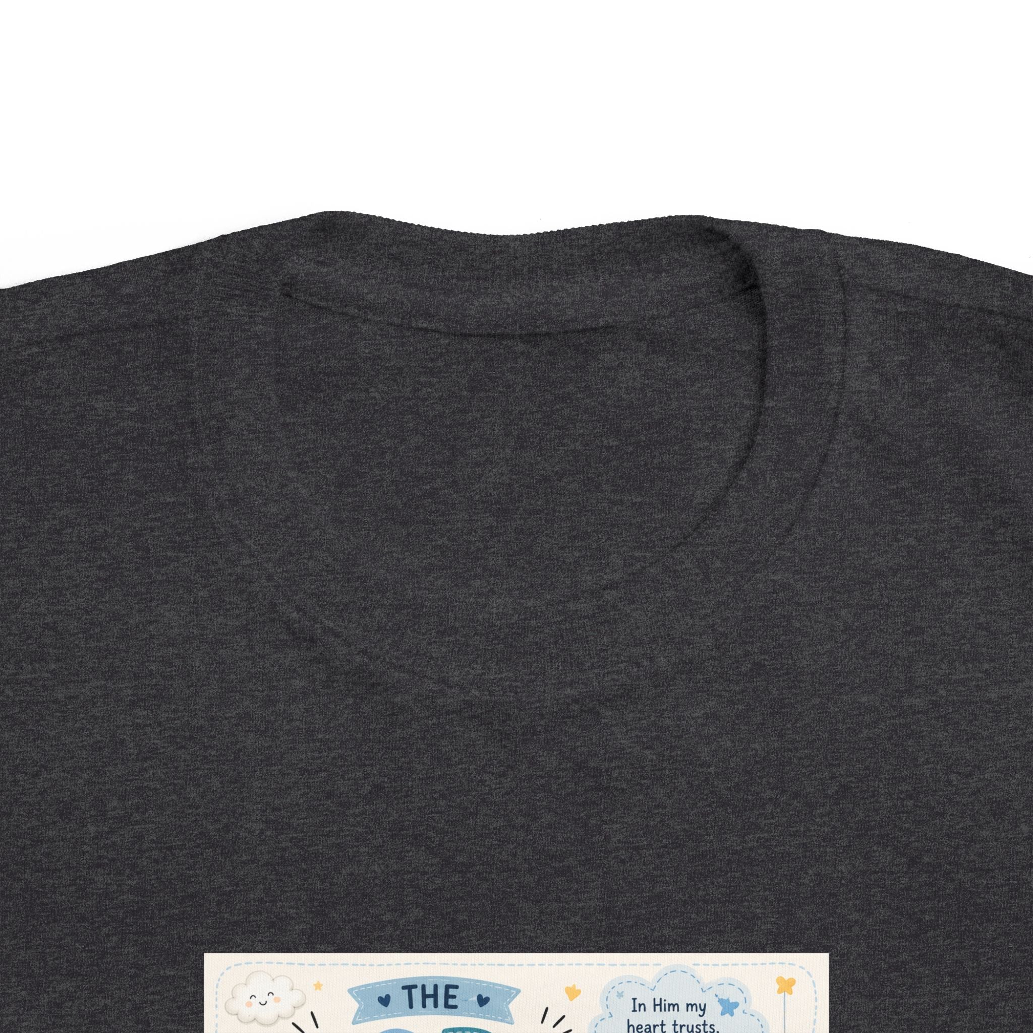 Toddler Tee — "The Lord Is My Strength and Shield" Christian Faith Kids Shirt