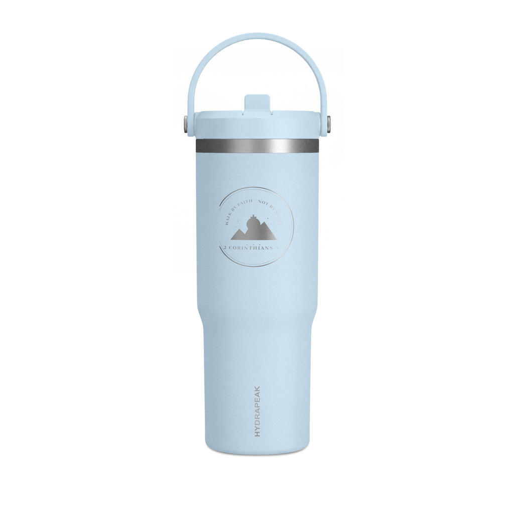 Nomad 32oz Insulated Tumbler – Mountain Adventure Logo, Travel Water Bottle