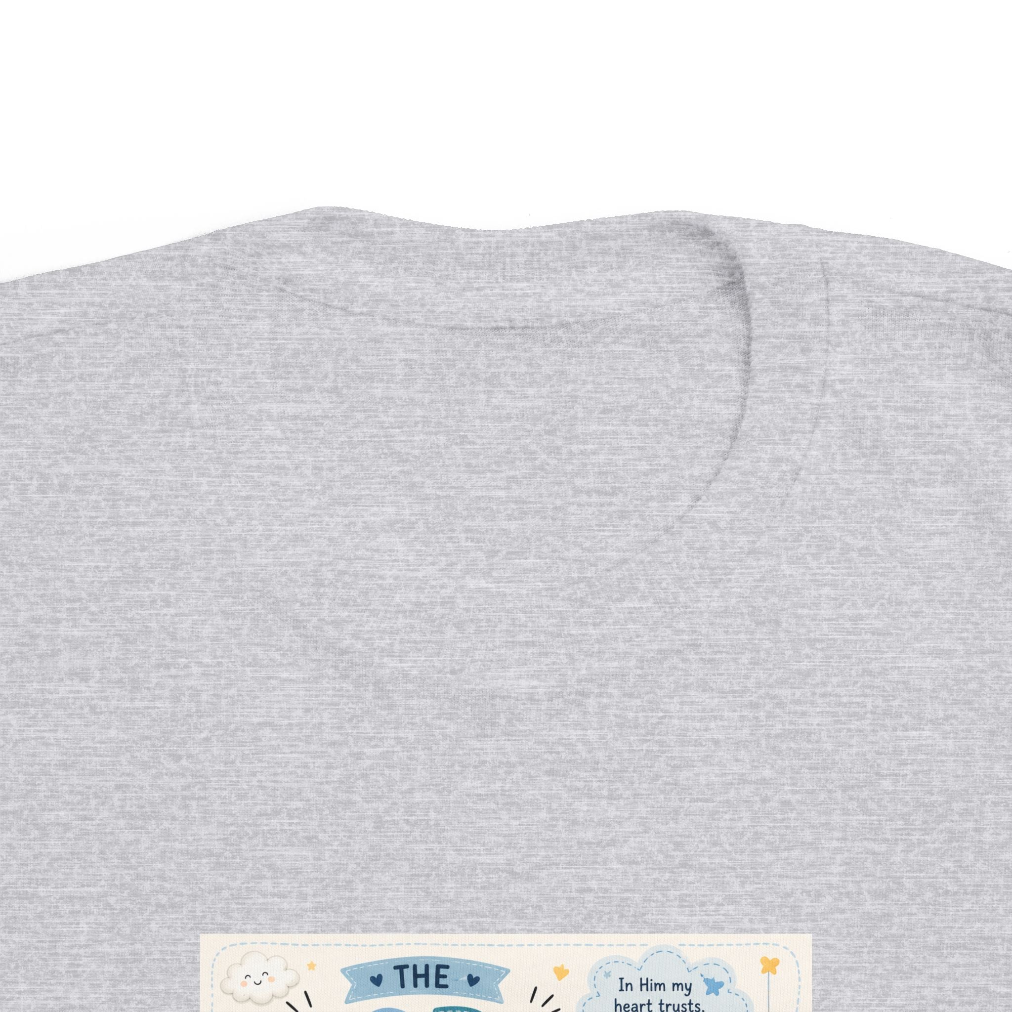 Toddler Tee — "The Lord Is My Strength and Shield" Christian Faith Kids Shirt