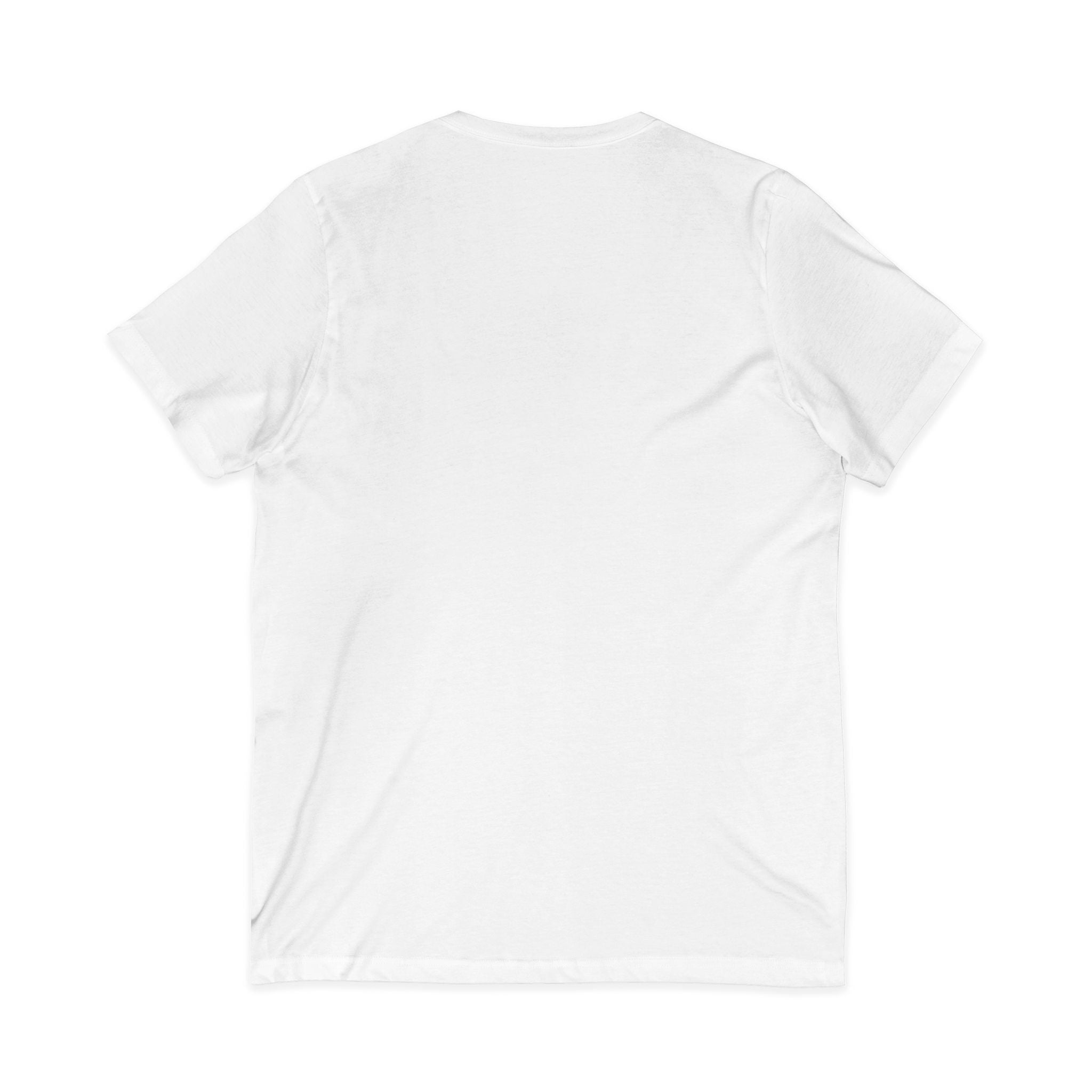 Grace Upon Grace V-Neck Tee — Christian Faith Inspirational Shirt (John 1:16)