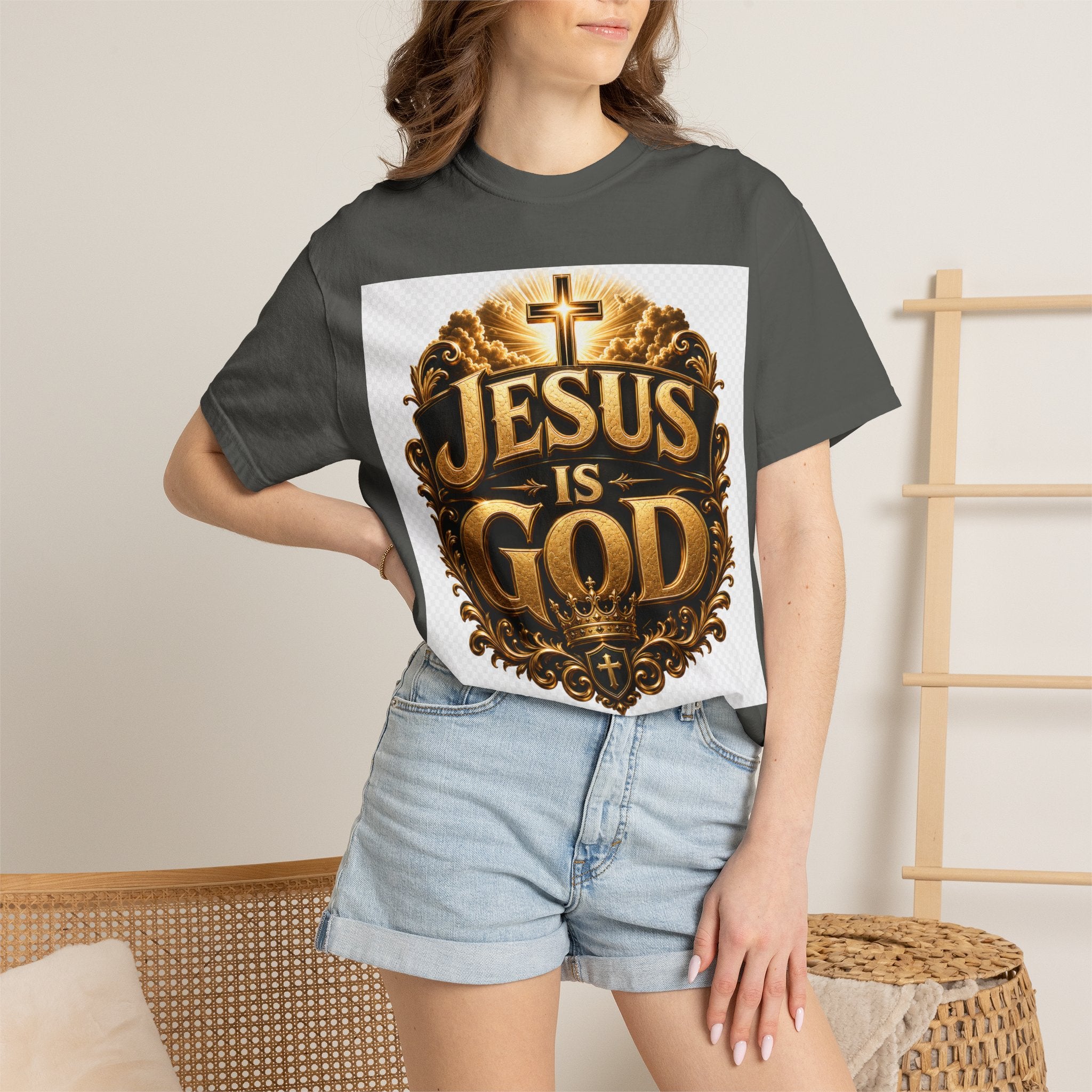 Jesus Is God T-Shirt — Bold Christian Faith Graphic Tee