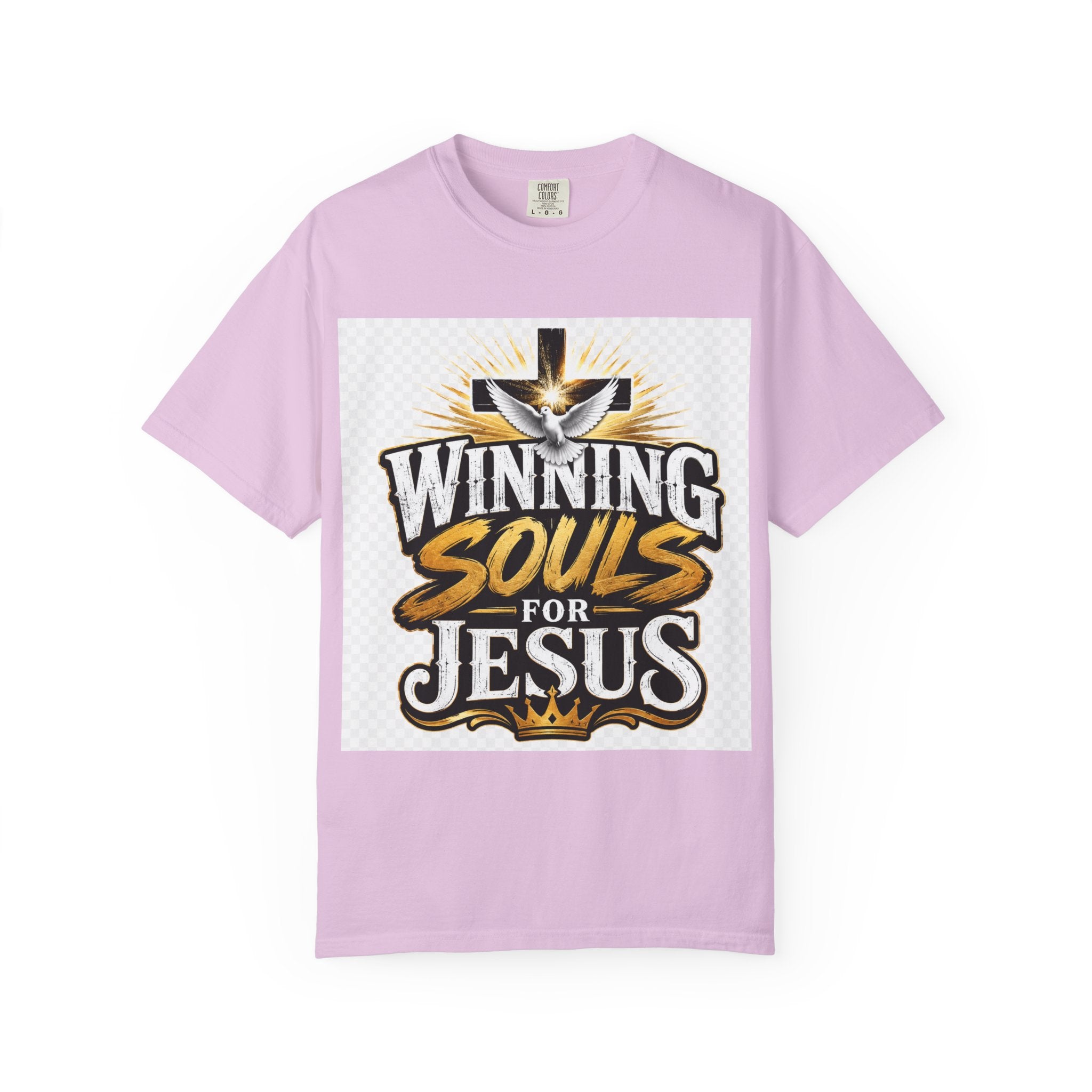 Winning Souls for Jesus T-Shirt — Christian Faith Ministry Graphic Tee