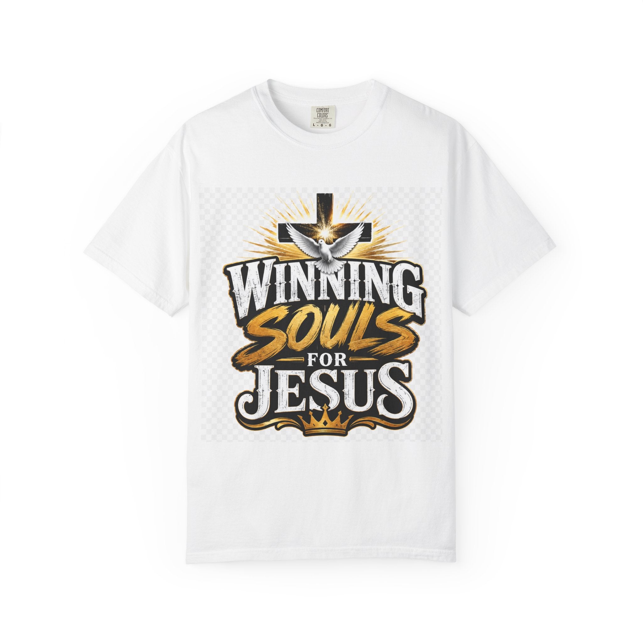 Winning Souls for Jesus T-Shirt — Christian Faith Ministry Graphic Tee