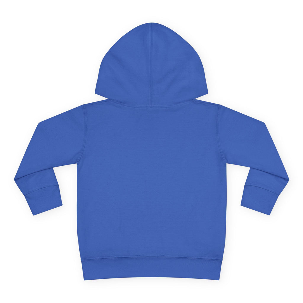 Be Strong and Courageous Toddler Hoodie — Joshua 1:9 Mountain Faith Pullover