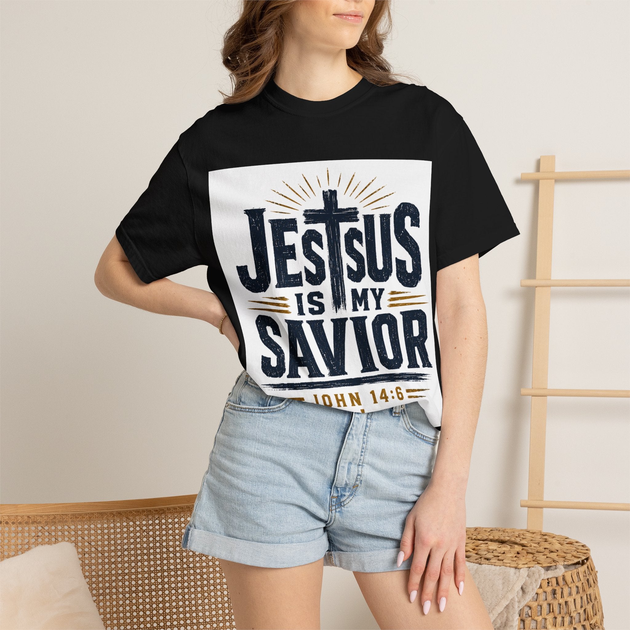 Jesus Is My Savior T-Shirt — John 14:6 Christian Faith Tee