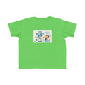 Toddler Tee — "The Lord Is My Strength and Shield" Christian Faith Kids Shirt