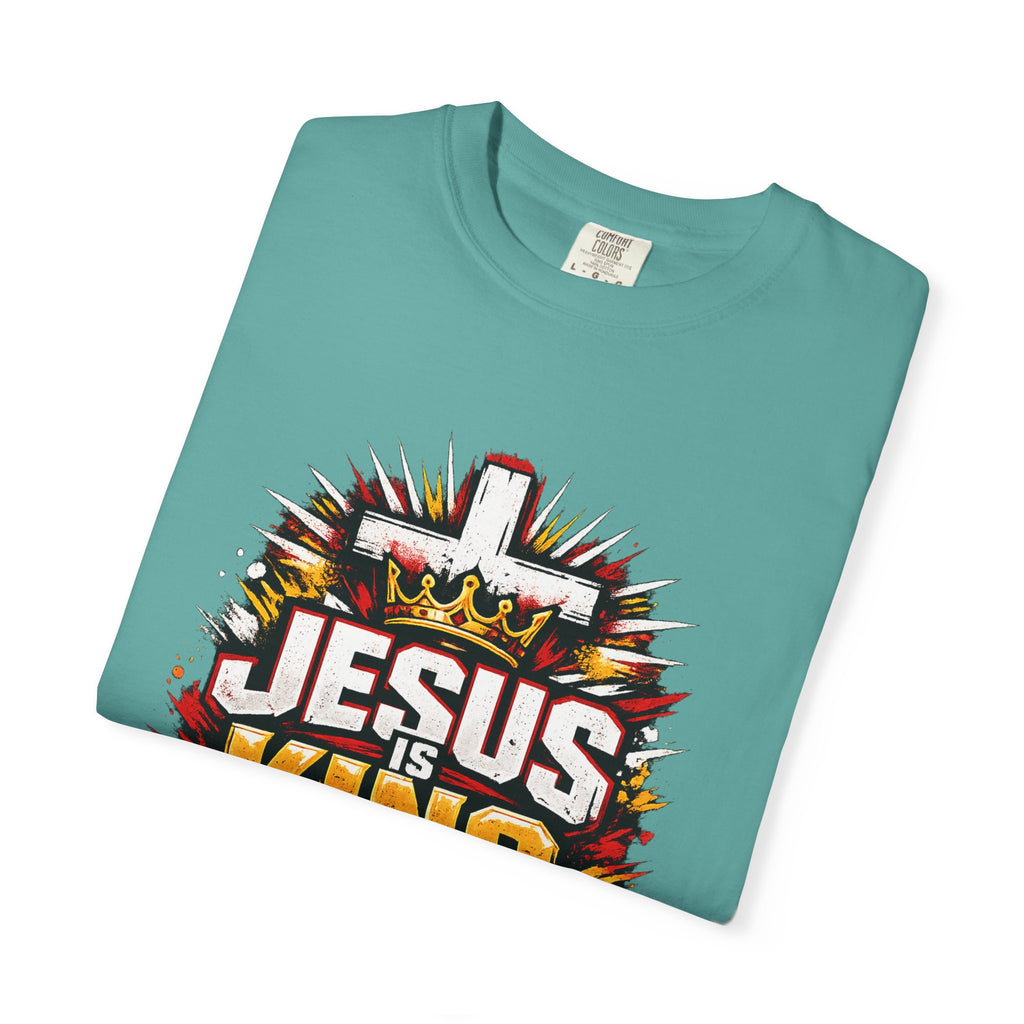 Jesus Is King T-Shirt — The Gospel Changes Everything Christian Tee