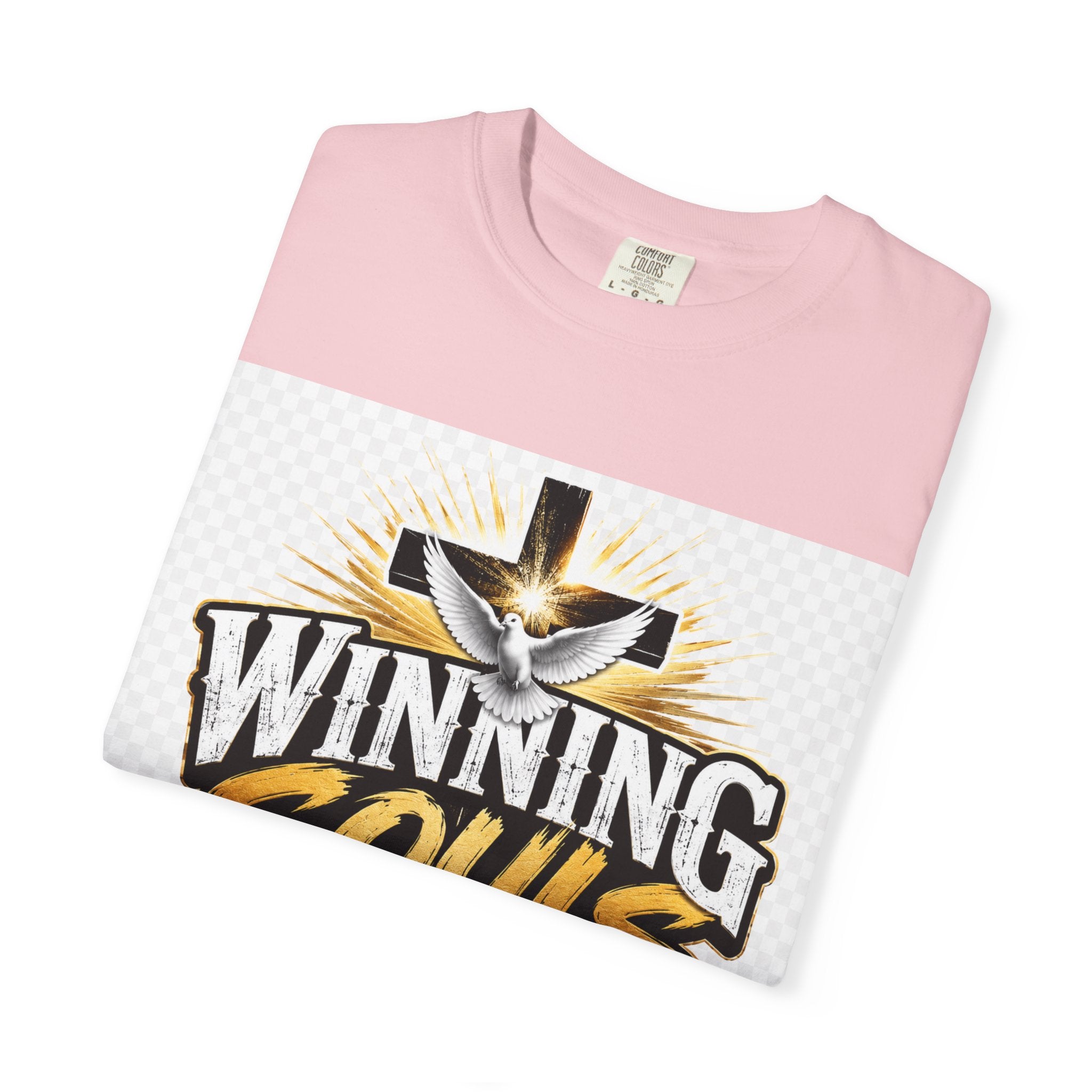 Winning Souls for Jesus T-Shirt — Christian Faith Ministry Graphic Tee