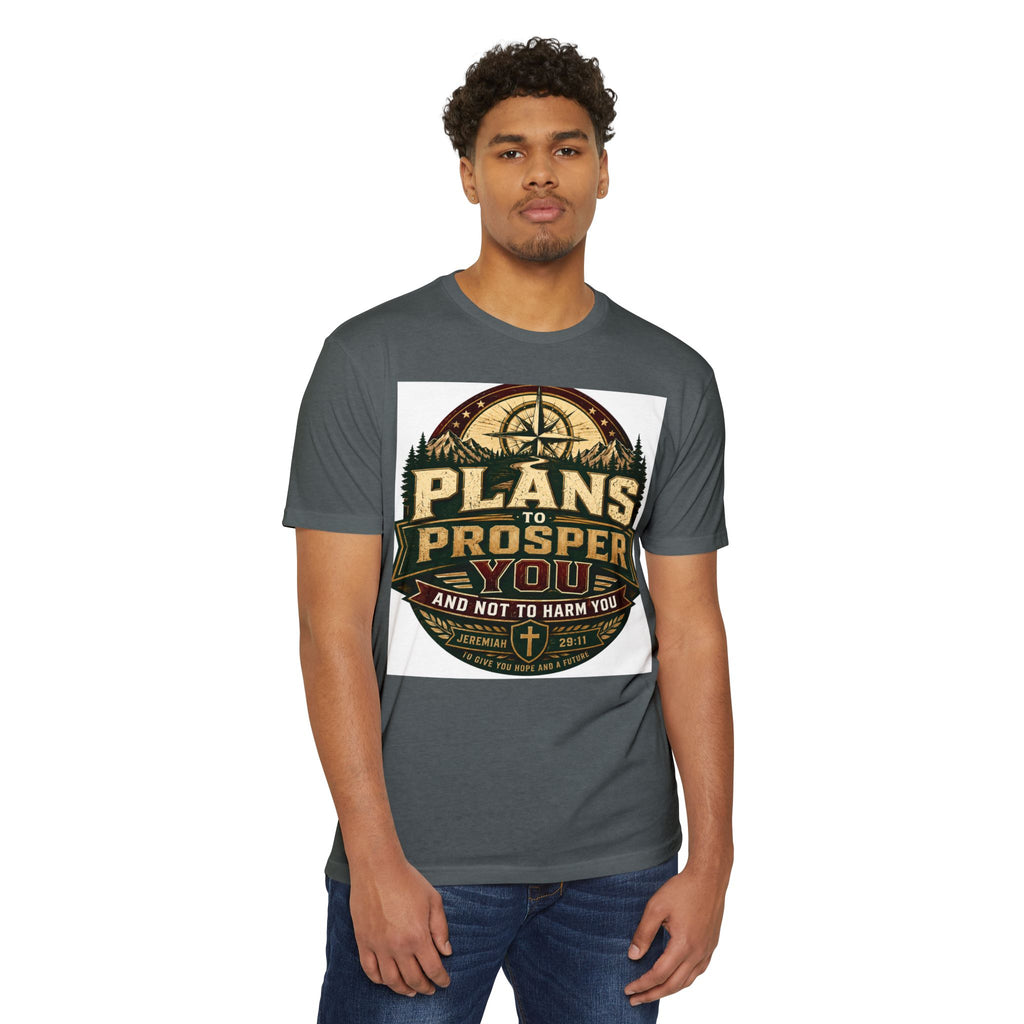 T-Shirt — "Plans to Prosper You" Inspirational Christian Tee