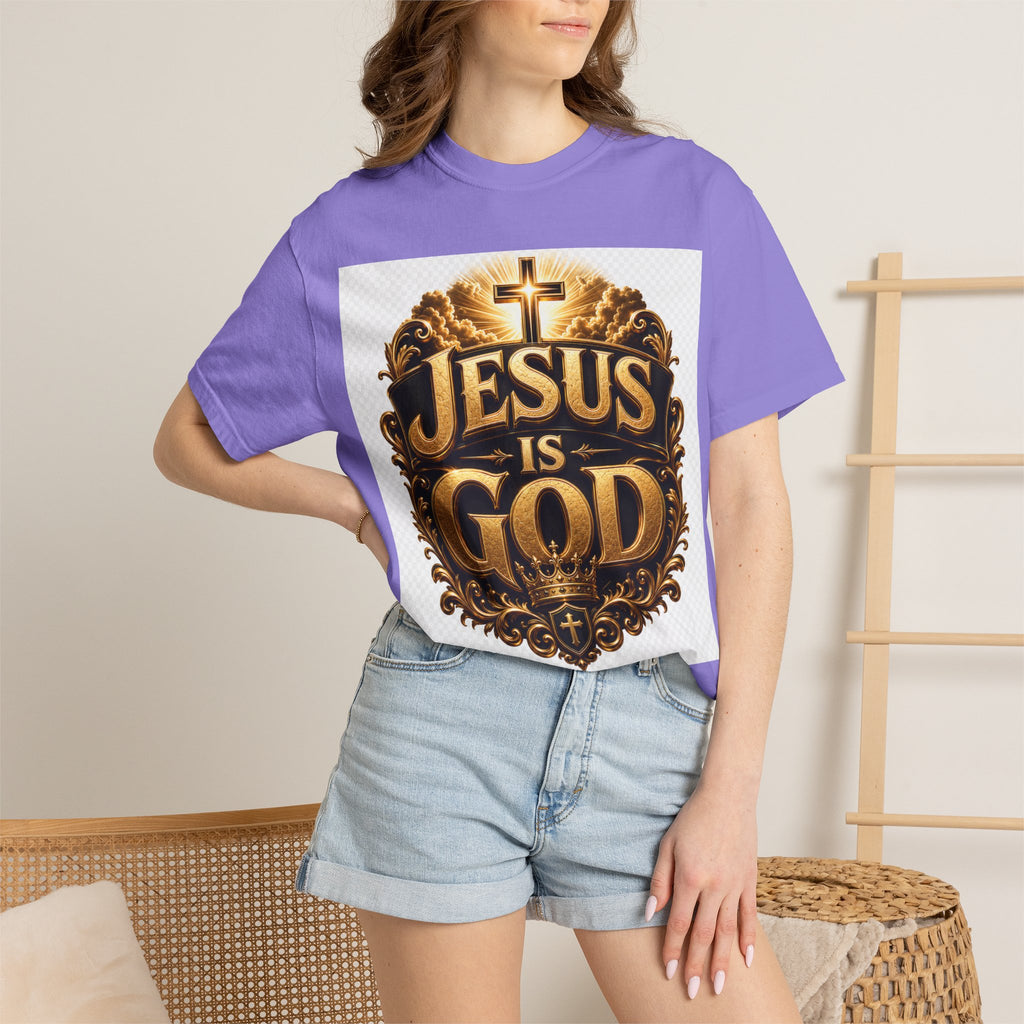 Jesus Is God T-Shirt — Bold Christian Faith Graphic Tee