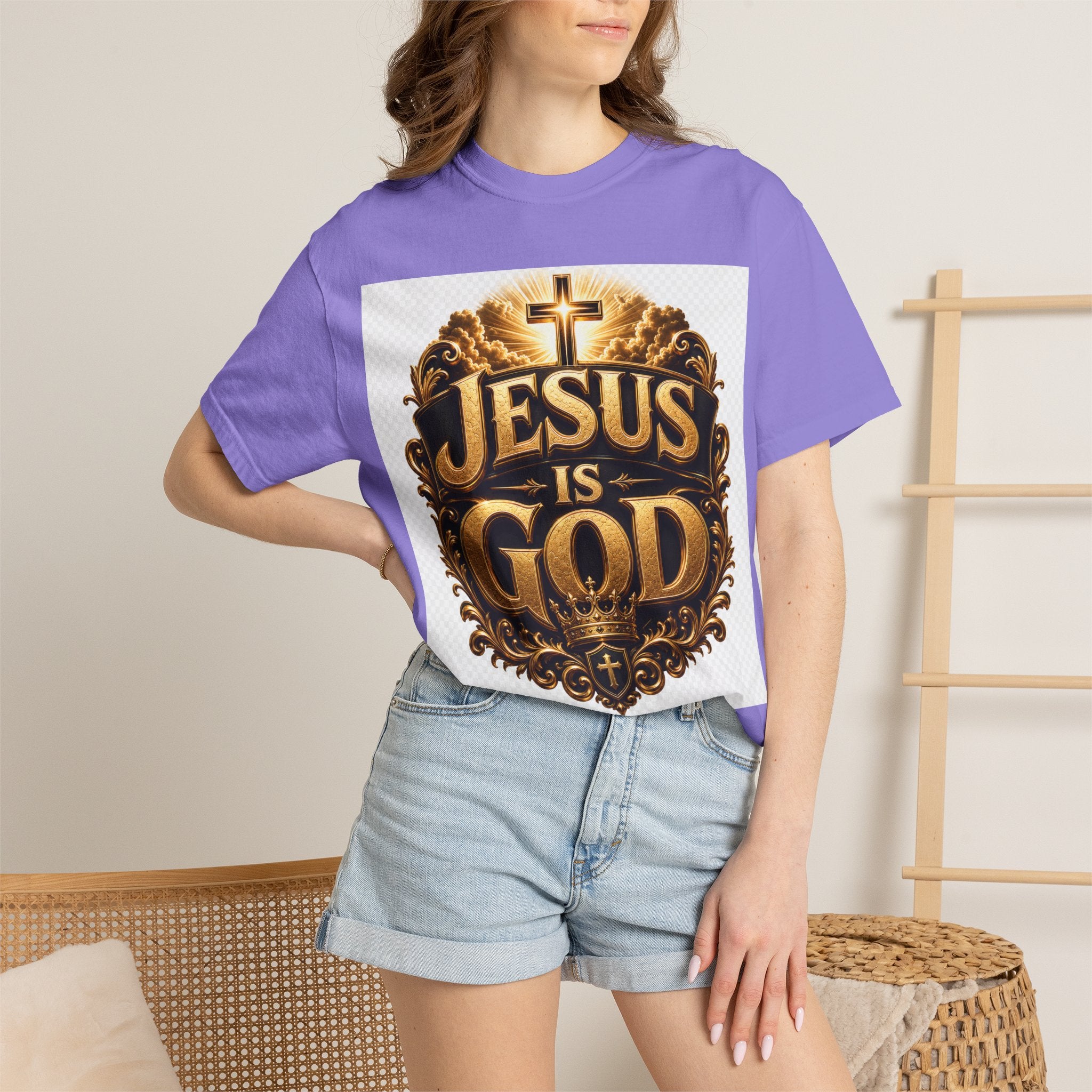 Jesus Is God T-Shirt — Bold Christian Faith Graphic Tee